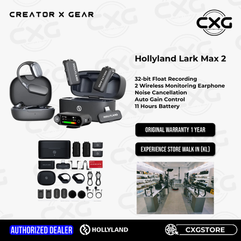 Hollyland Lark Max 2 Wireless Microphone System with