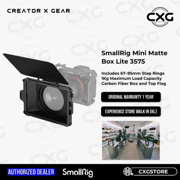 SmallRig Mini Matte Box Lite For Camera Compatible with 67 /72