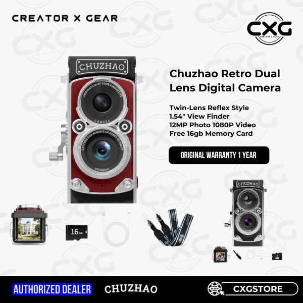 Ramadan CHUZHAO Vintage Mini Retro Digital Camera 1080P FHD Video