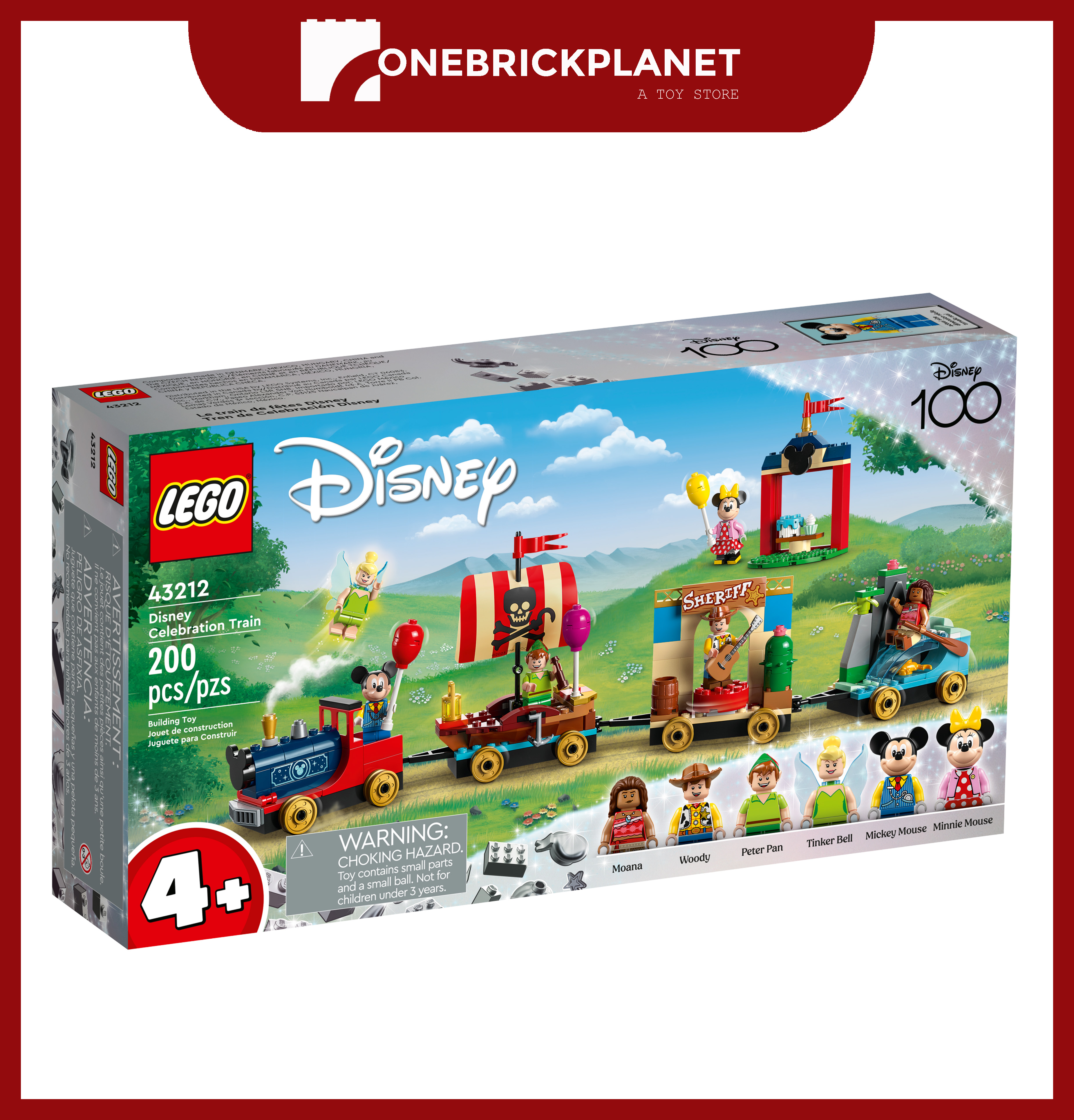 LEGO 43212 Disney 100 - Disney Celebration Train​ – One Brick Planet