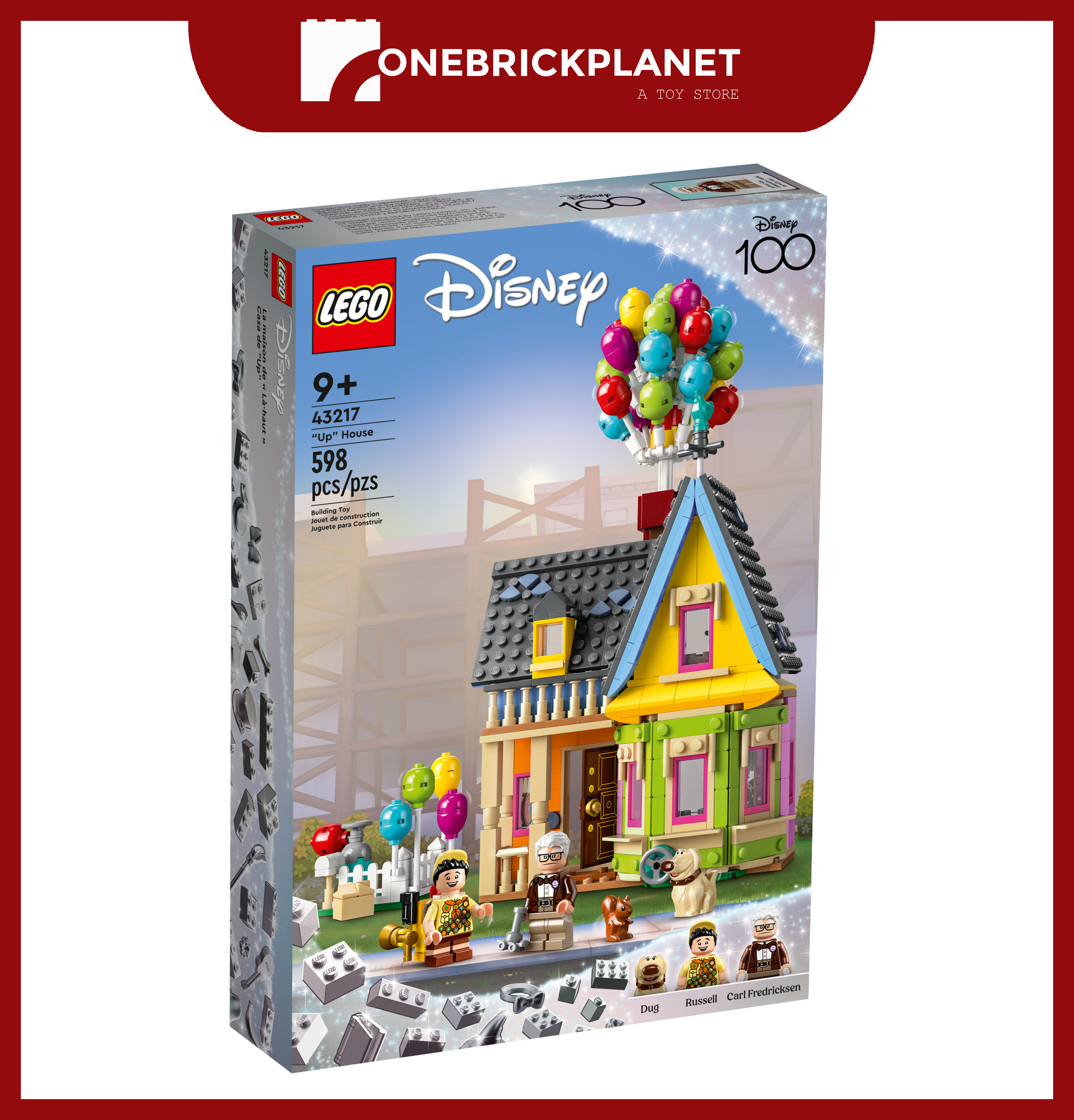 LEGO Disney and Pixar ‘Up’ House for Disney Movie Fans 43217