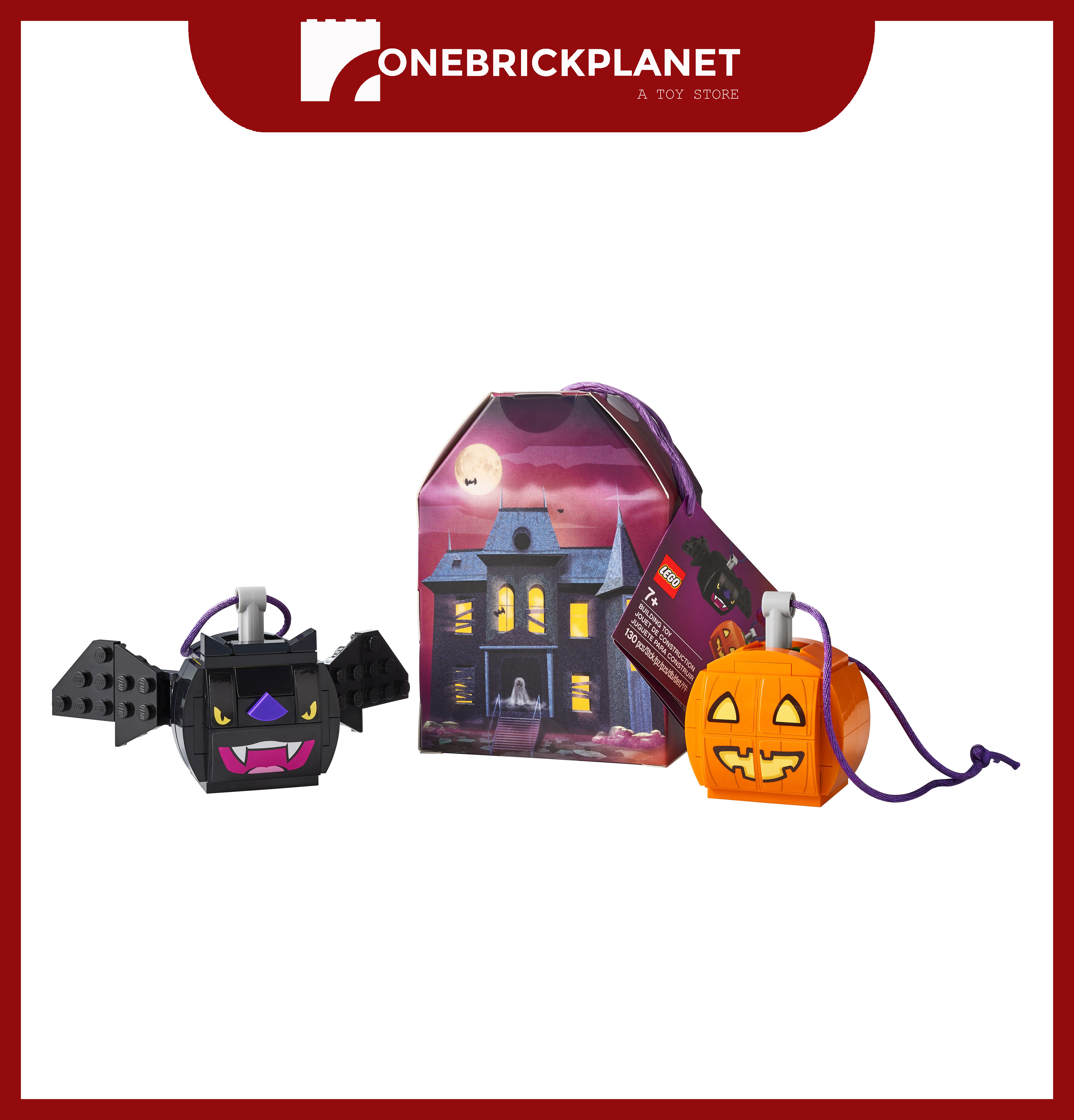 LEGO 854049 Exclusive Pumpkin Bat Duo One Brick Planet