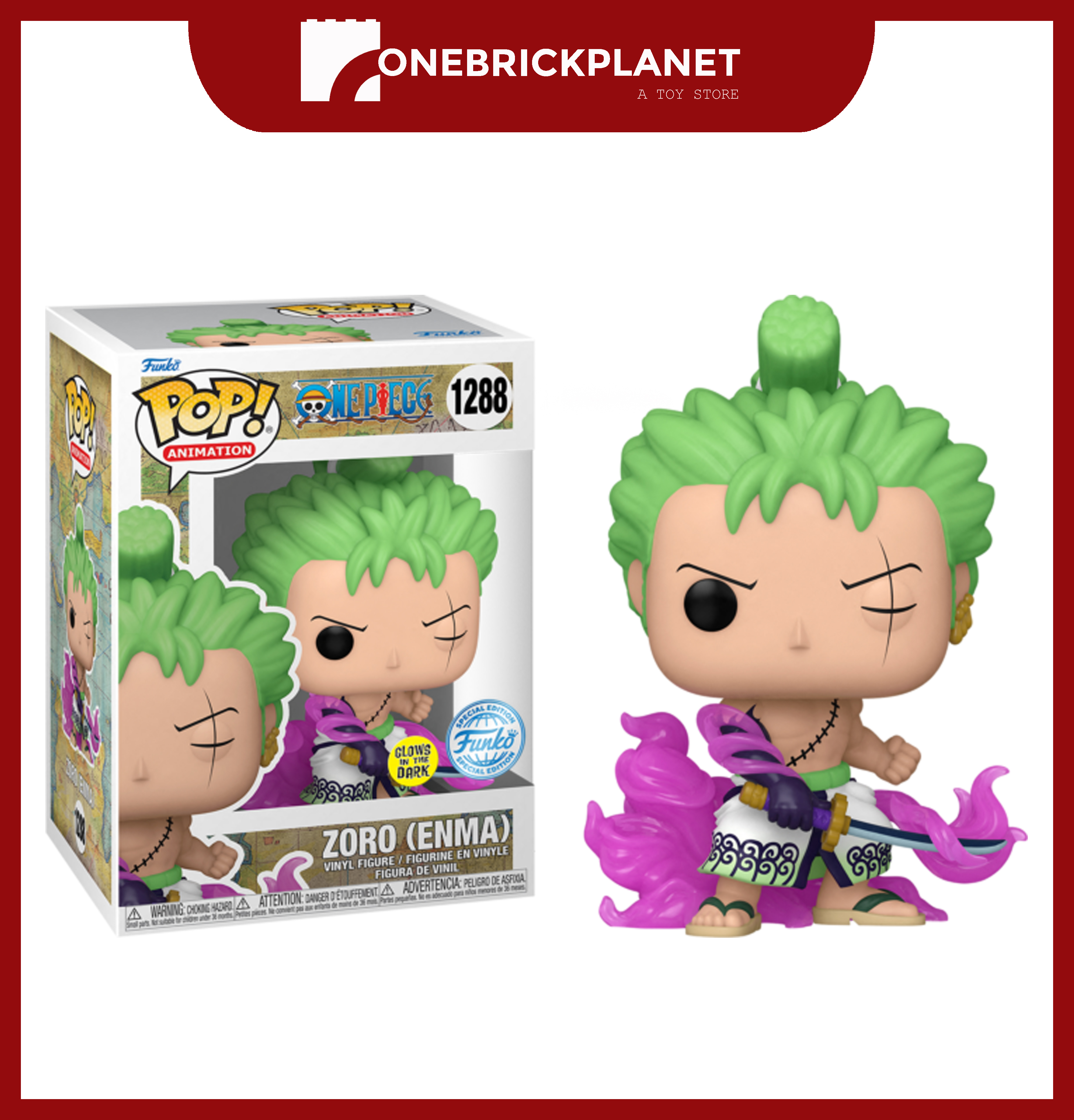 Funko Pop! Animation: One Piece - Roronoa Zoro