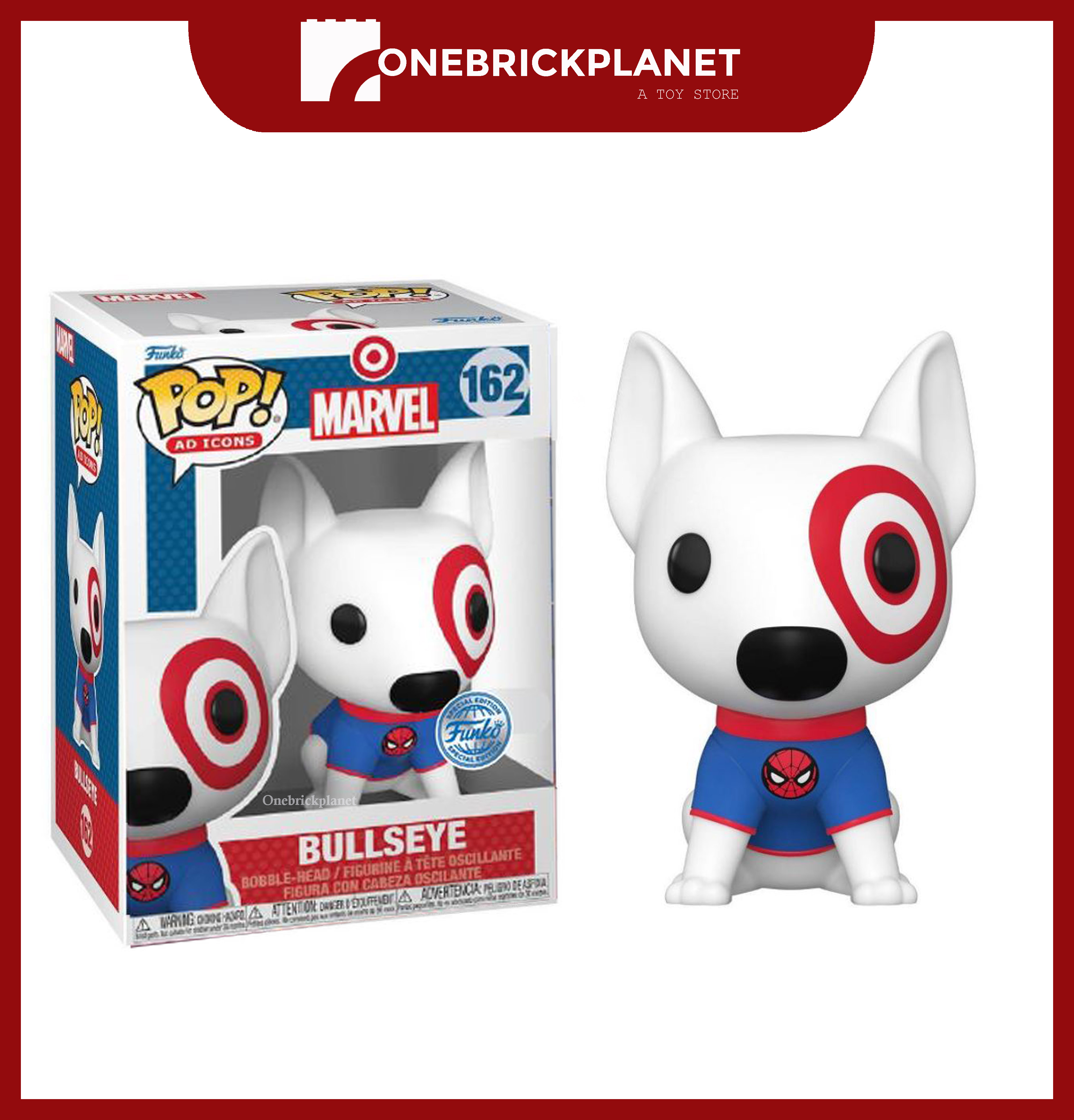 Bullseye Bobblehead - Target Bullseye Shop