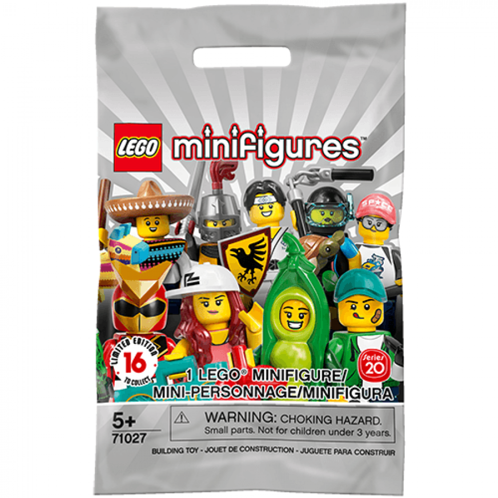 LEGO Minifigure 71027 Series 20 - Green Brick Suit Guy (10th LEGO Minifigure 71027 Series 20 - Green Brick Suit Guy (10th