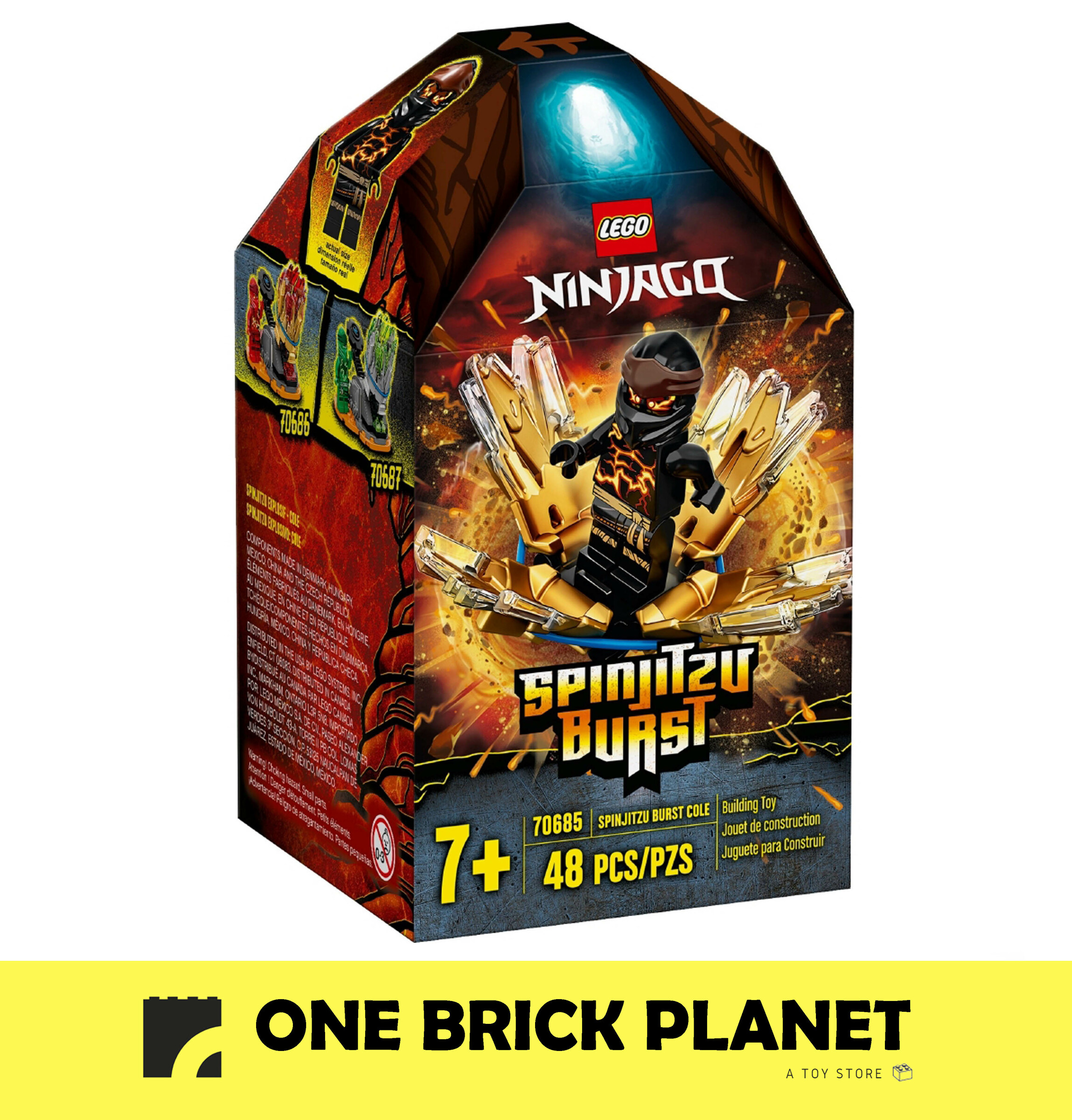 LEGO 70685 Ninjago Spinjitzu Burst - Cole – One Brick Planet