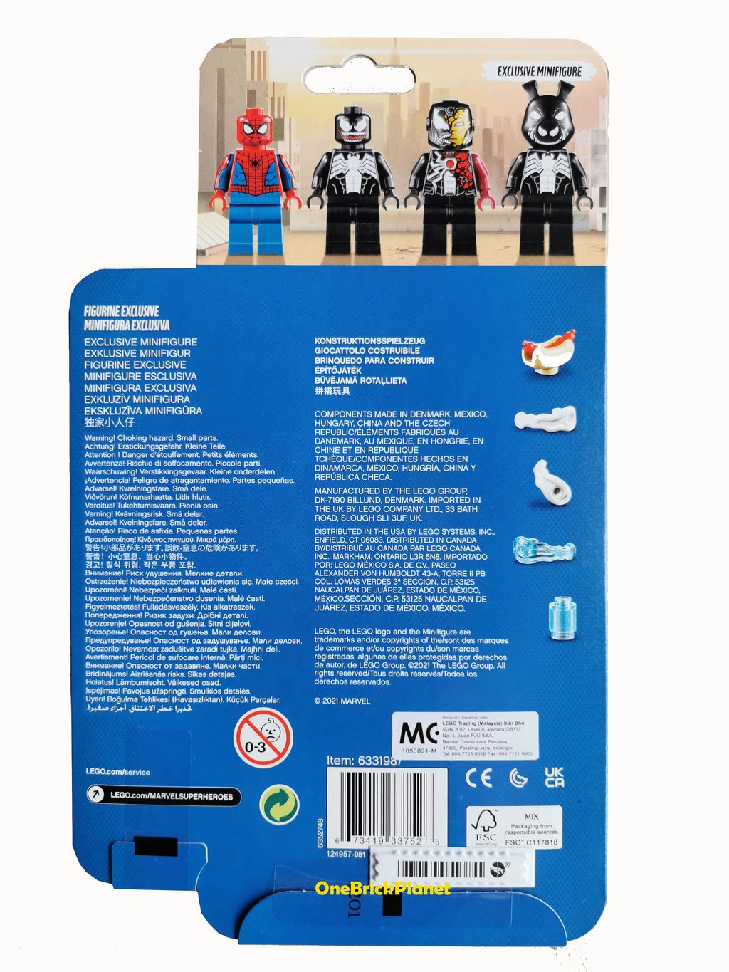 LEGO Marvel 40454 - Spider-Man versus Venom and Iron Venom – One Brick  Planet