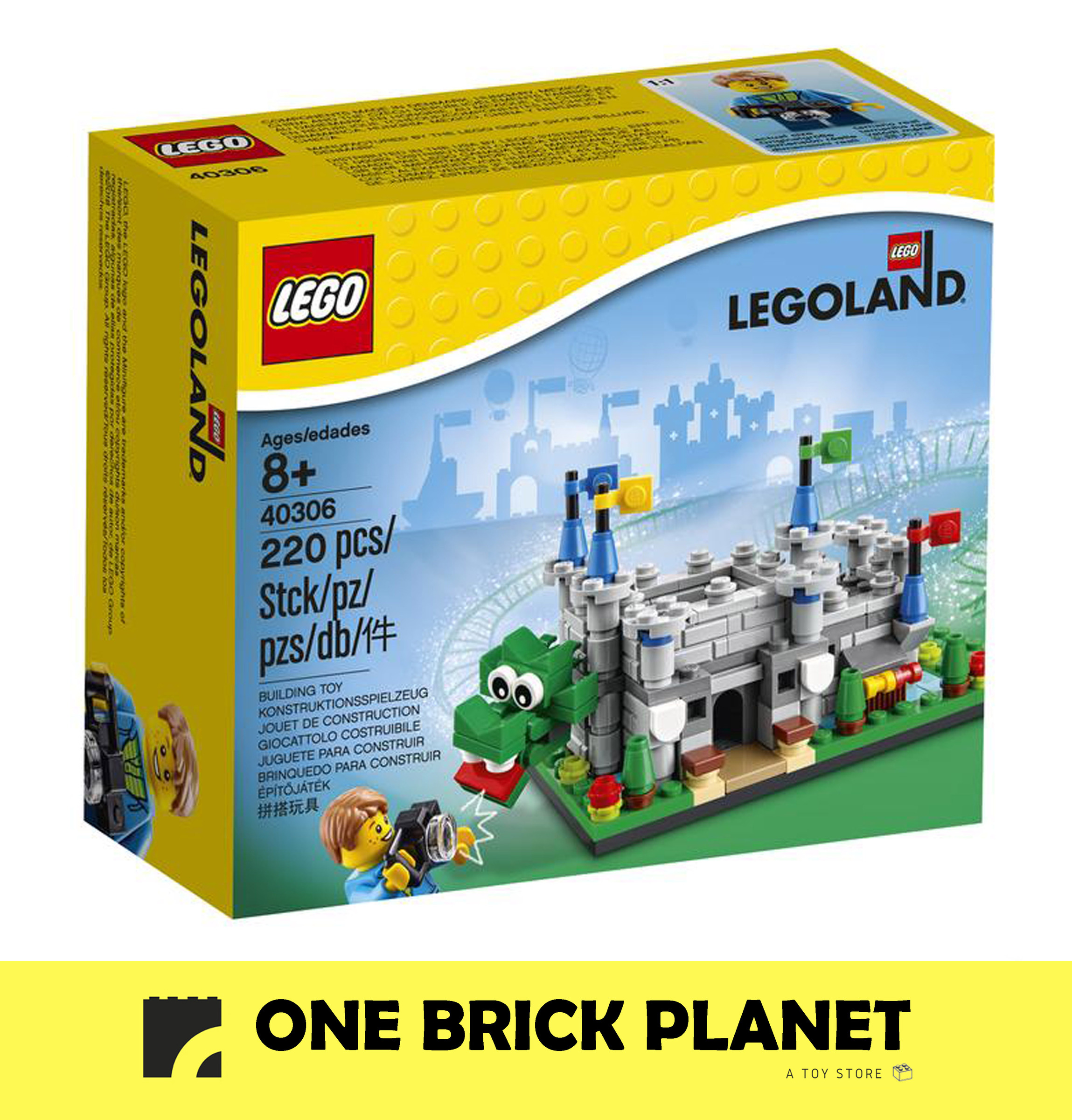 LEGO 40306 Exclusive - Micro Castle – One Brick Planet