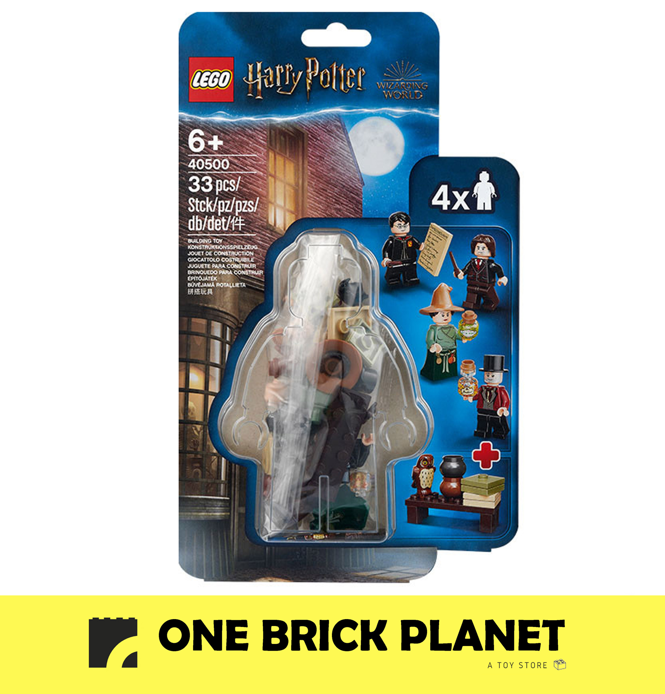 LEGO 40500 Harry Potter - Wizarding World Minifigure Accessory Set – One  Brick Planet