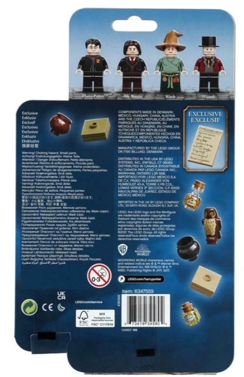 Set de Accesorios para Minifiguras: Mundo de los Magos 40500, Harry Potter™