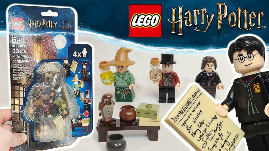 Lego Harry Potter Minifigure Exclusive Bundle Set (40500 + 40419)