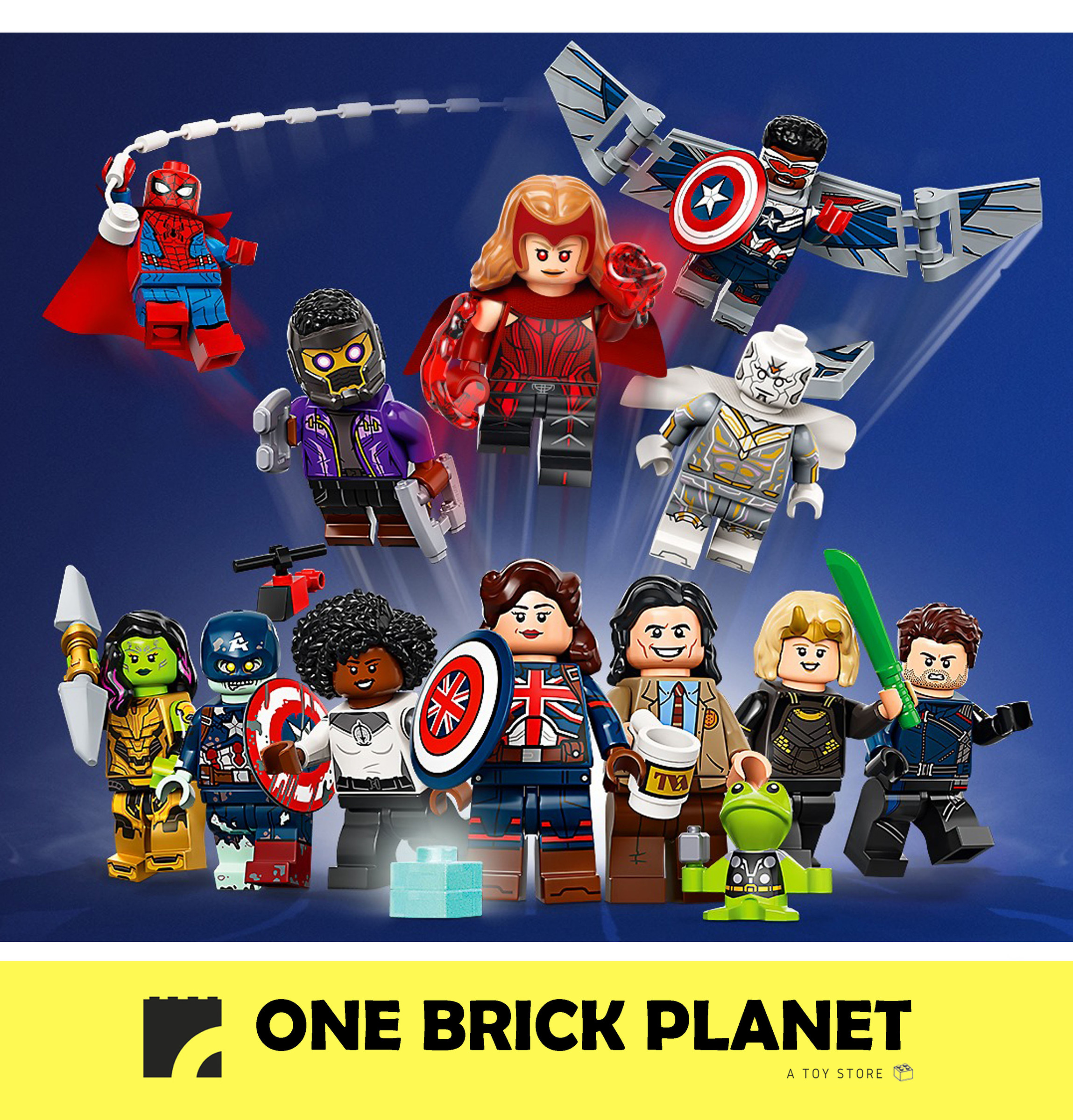 LEGO 71031 Marvel - Minifigures Marvel Studios (Complete Set of 12) – One  Brick Planet