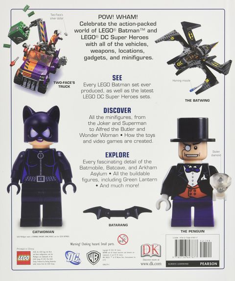LEGO Batman: Visual Dictionary (with Batman Electro Suit minifigure) -  Hardcover – One Brick Planet
