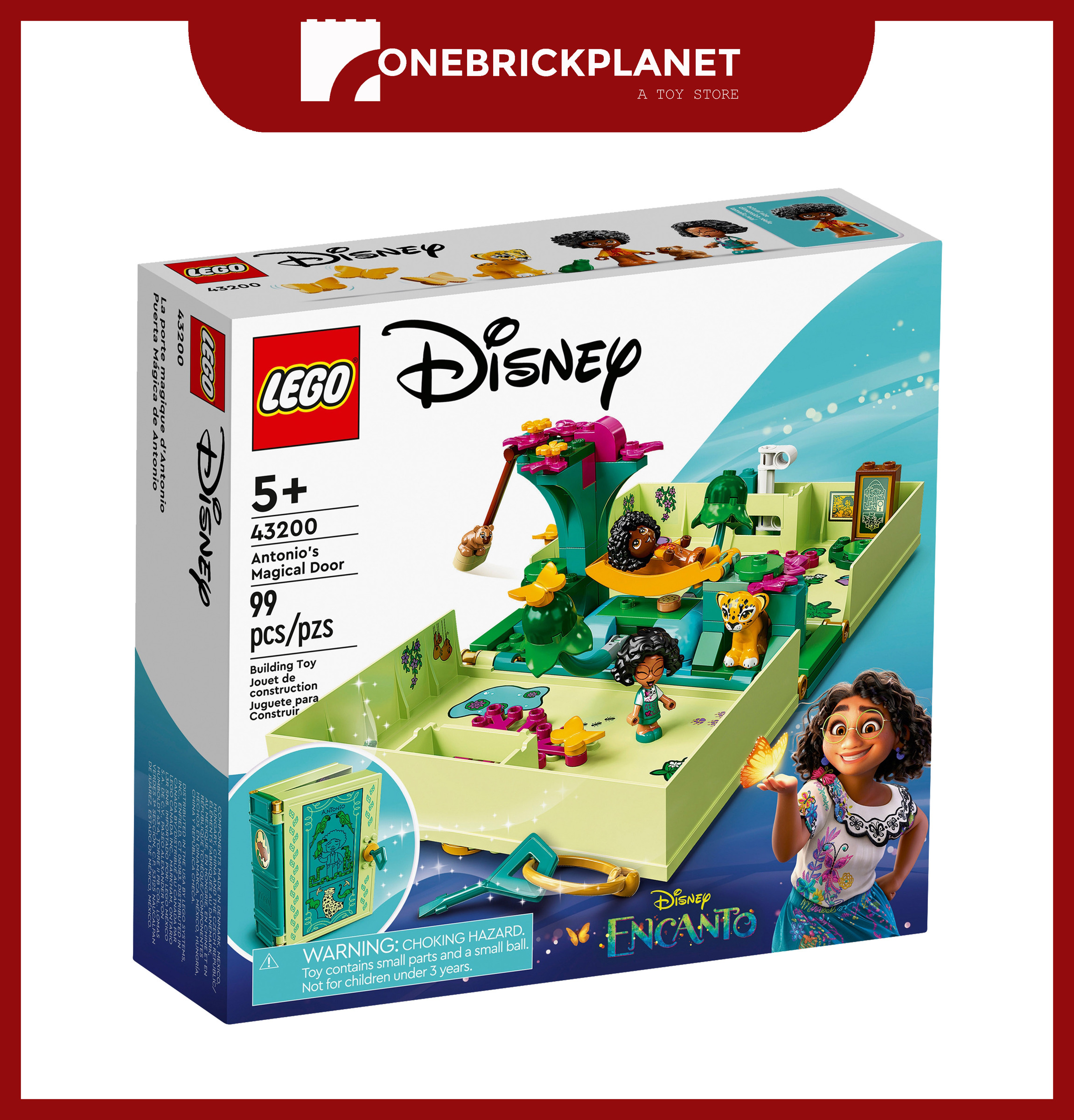 LEGO Disney Encanto 43200 - Antonio's Magical Door – One Brick Planet