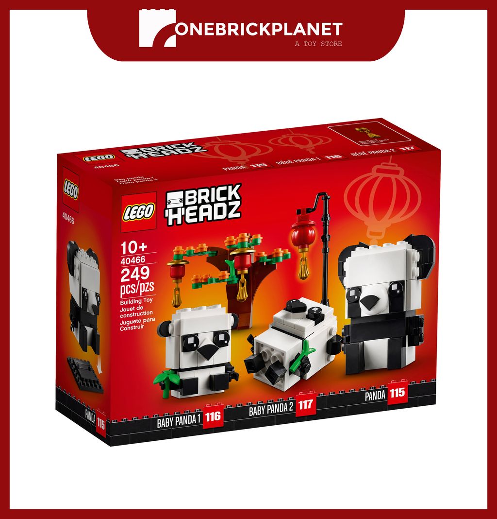 LEGO® BrickHeadz Pets & Chinese New Year review: 40440, 40441 & 40466