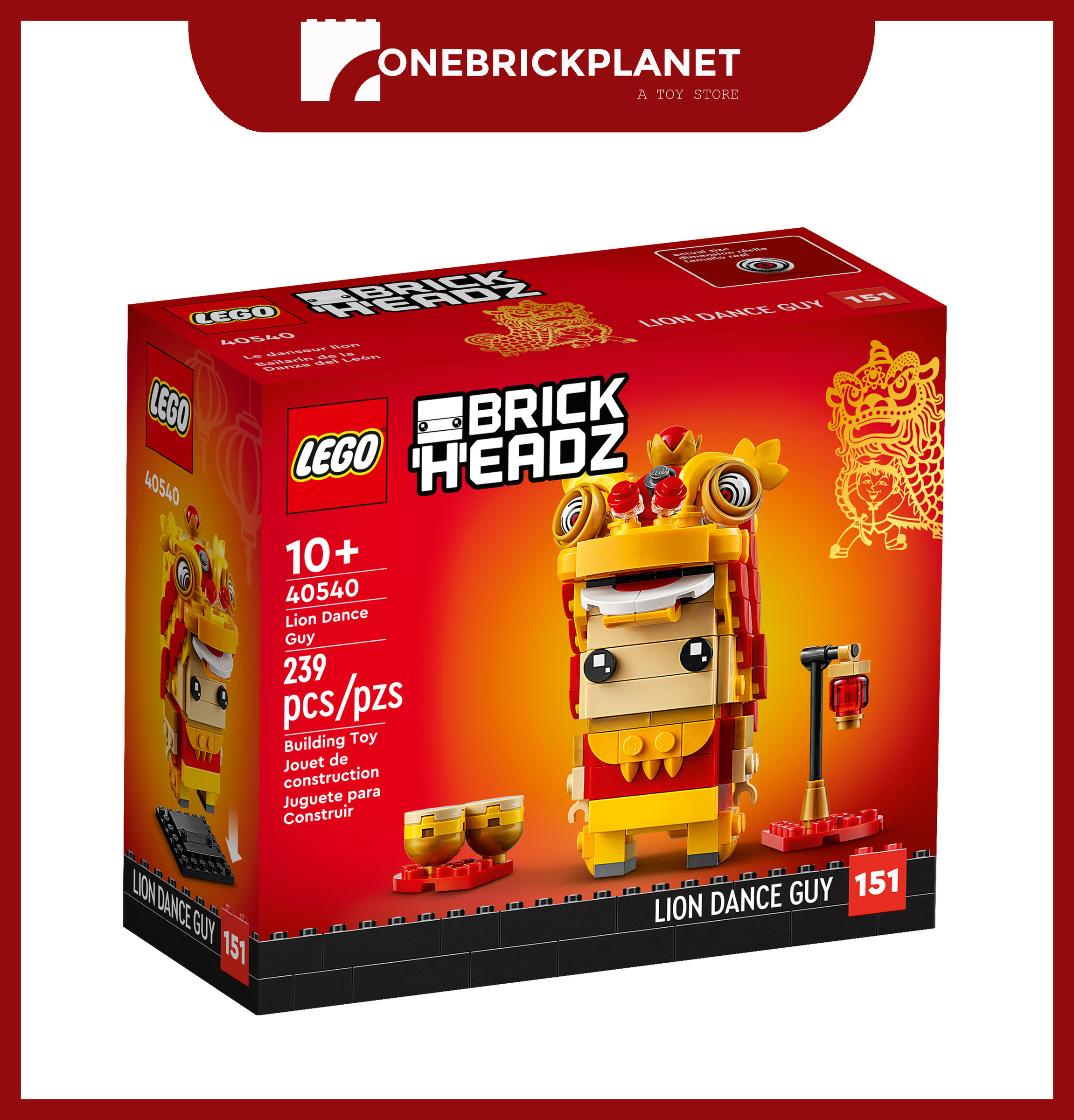 LEGO BrickHeadz L'as de la danse du lion