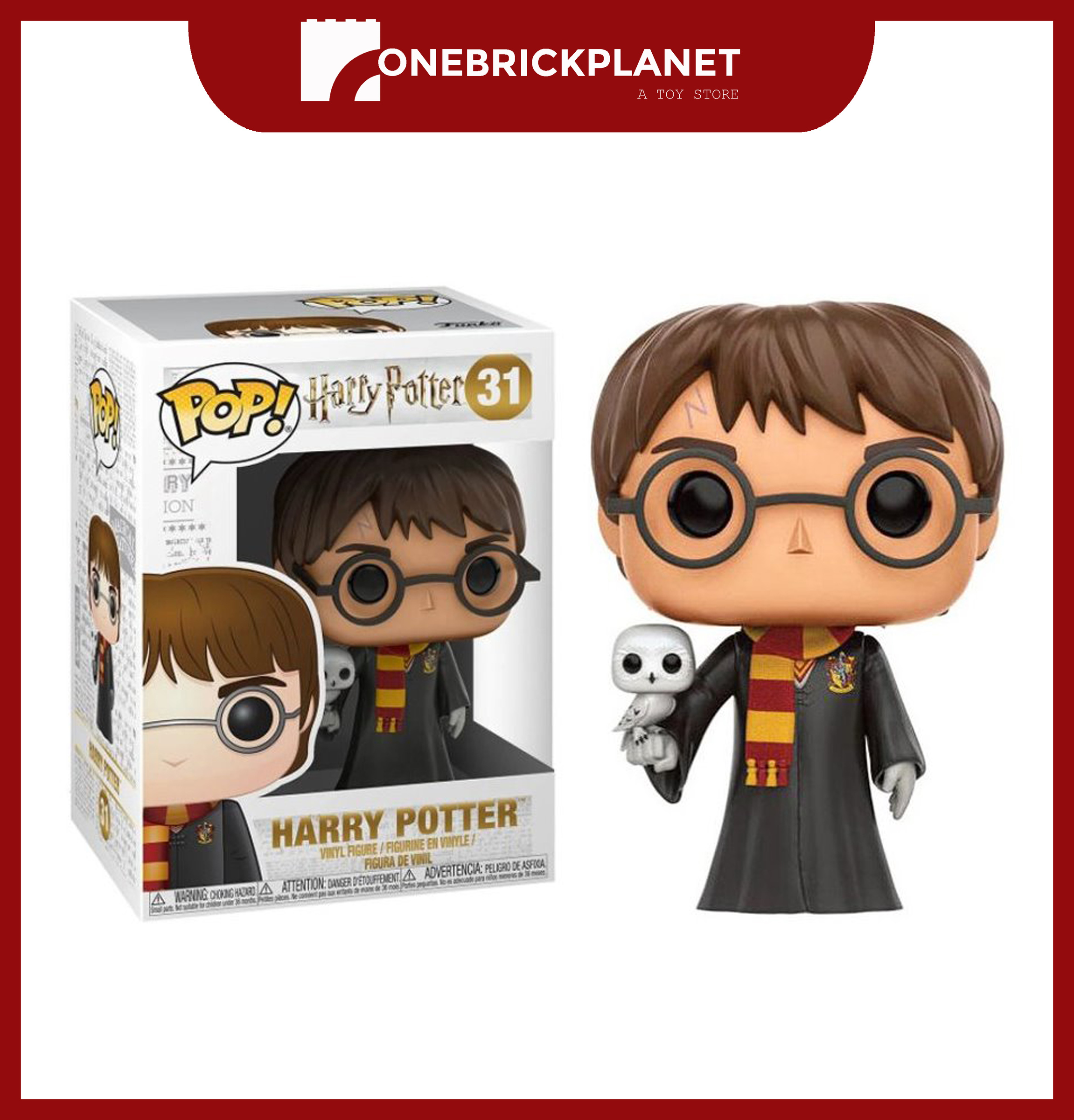 POP Movie: HP - Harry Potter w/ Hedwig 