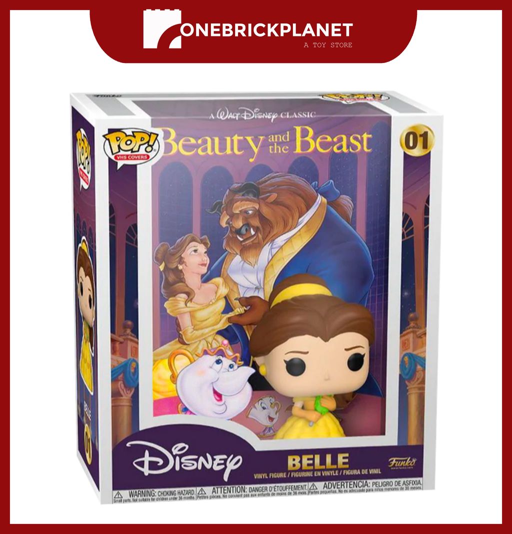 Funko Pop! VHS Covers: Beauty and The Beast - Belle with Mirror (01) – One  Brick Planet