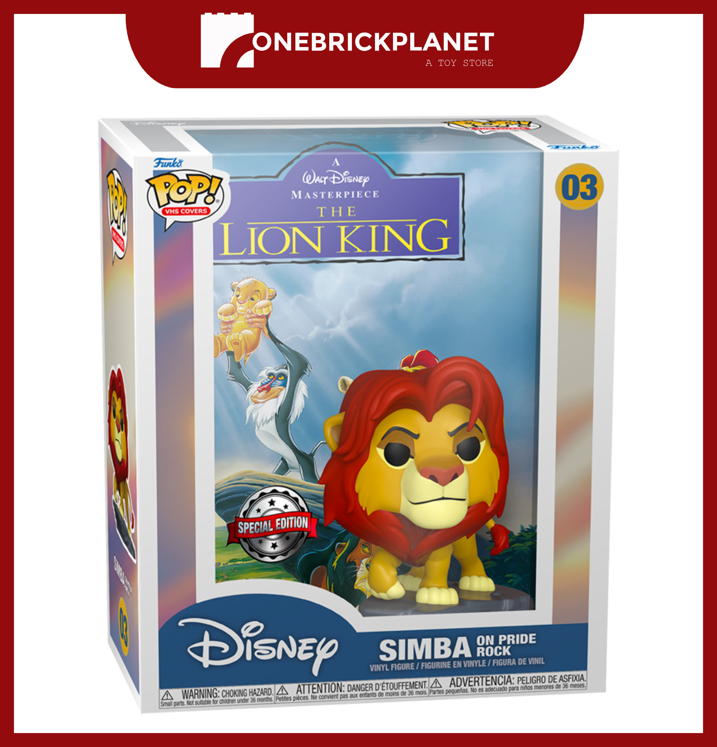 Flocked mufasa best sale funko pop