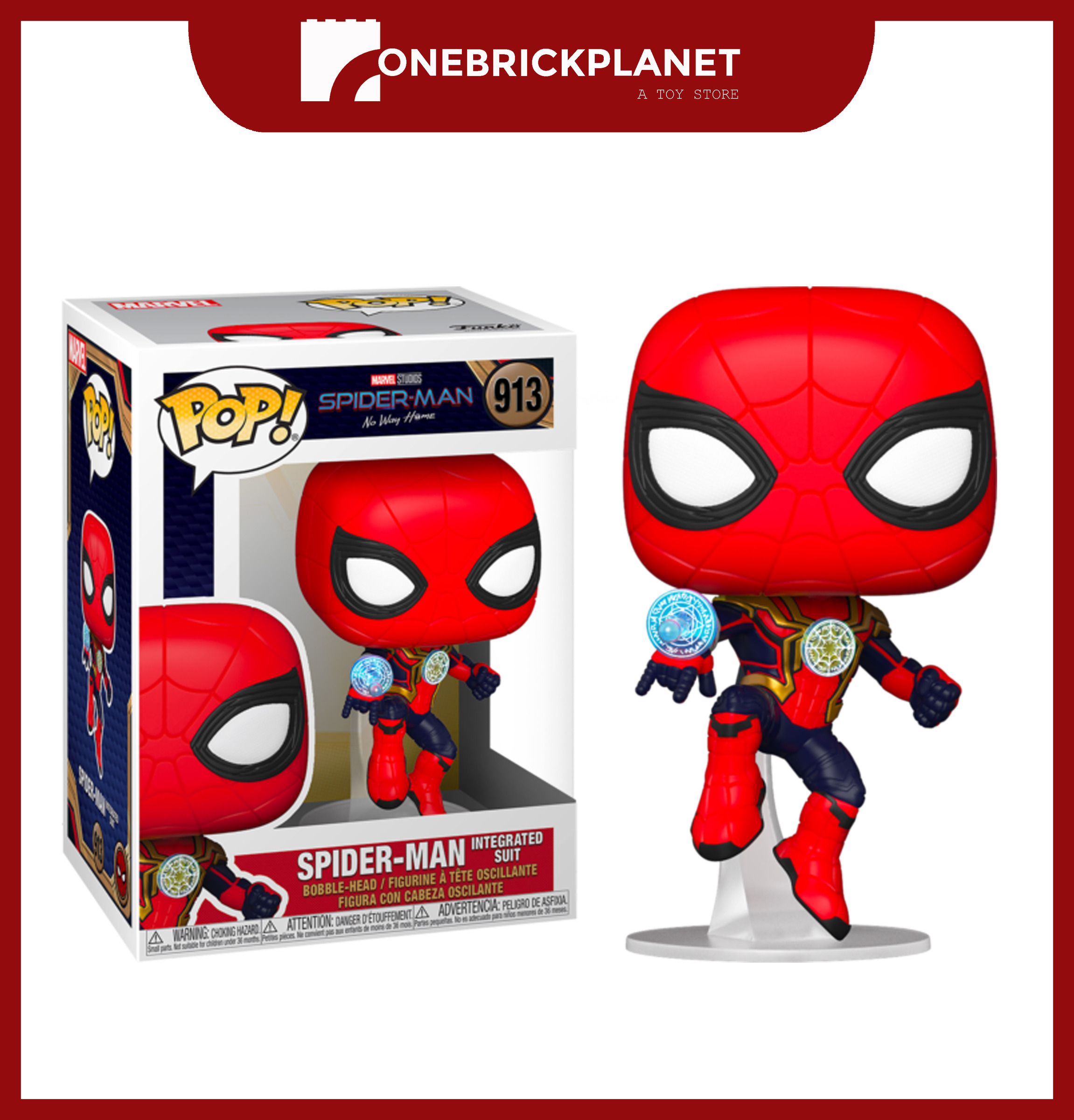 Funko Pop! Marvel: No Way Home - Spider-Man Intergrated Suit (911 