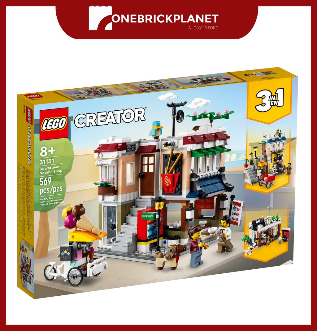 LEGO 31131 Creator - Downtown Noodle Shop – One Brick Planet