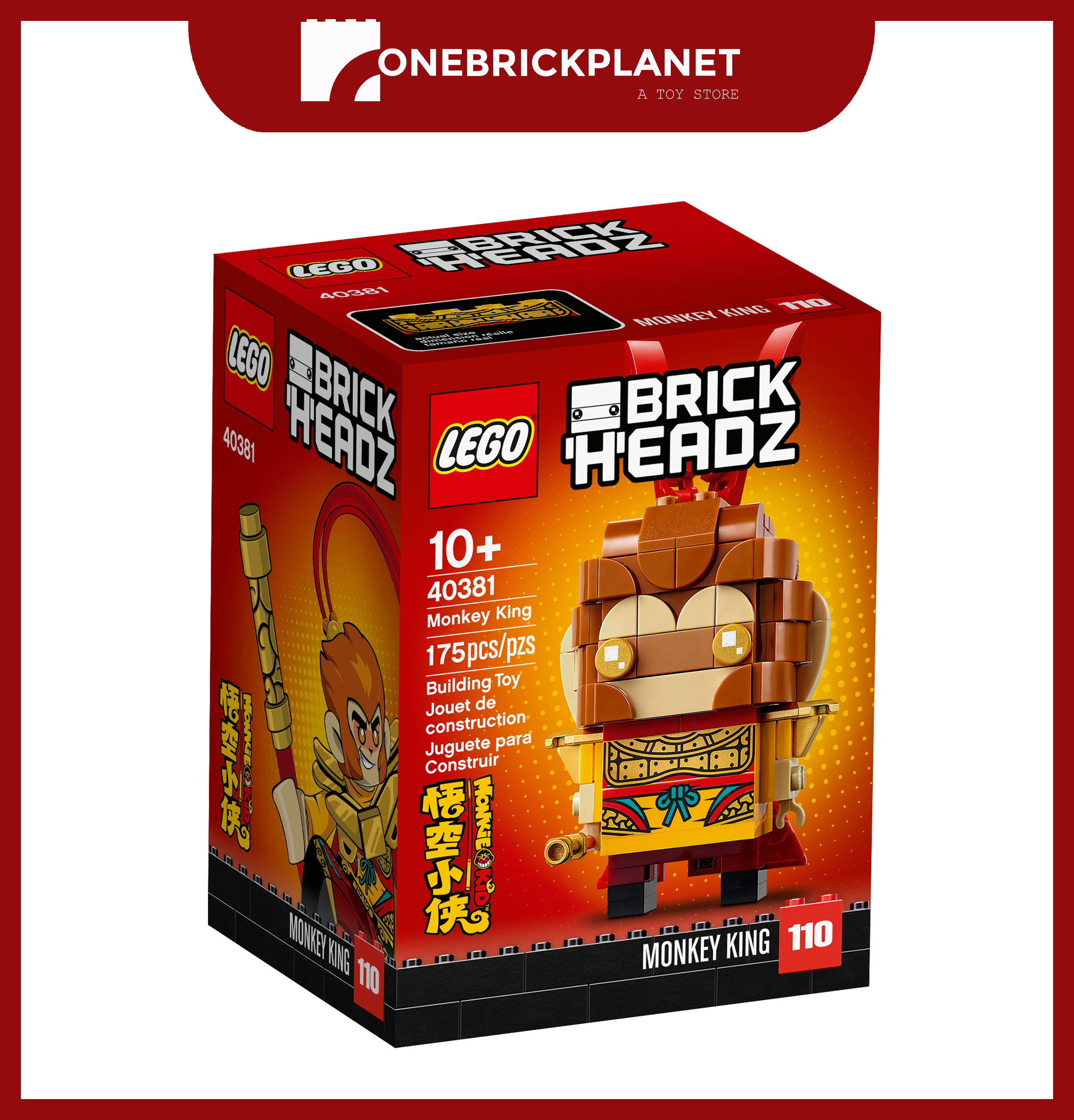 LEGO 40381 Brickheadz - Monkey King – One Brick Planet