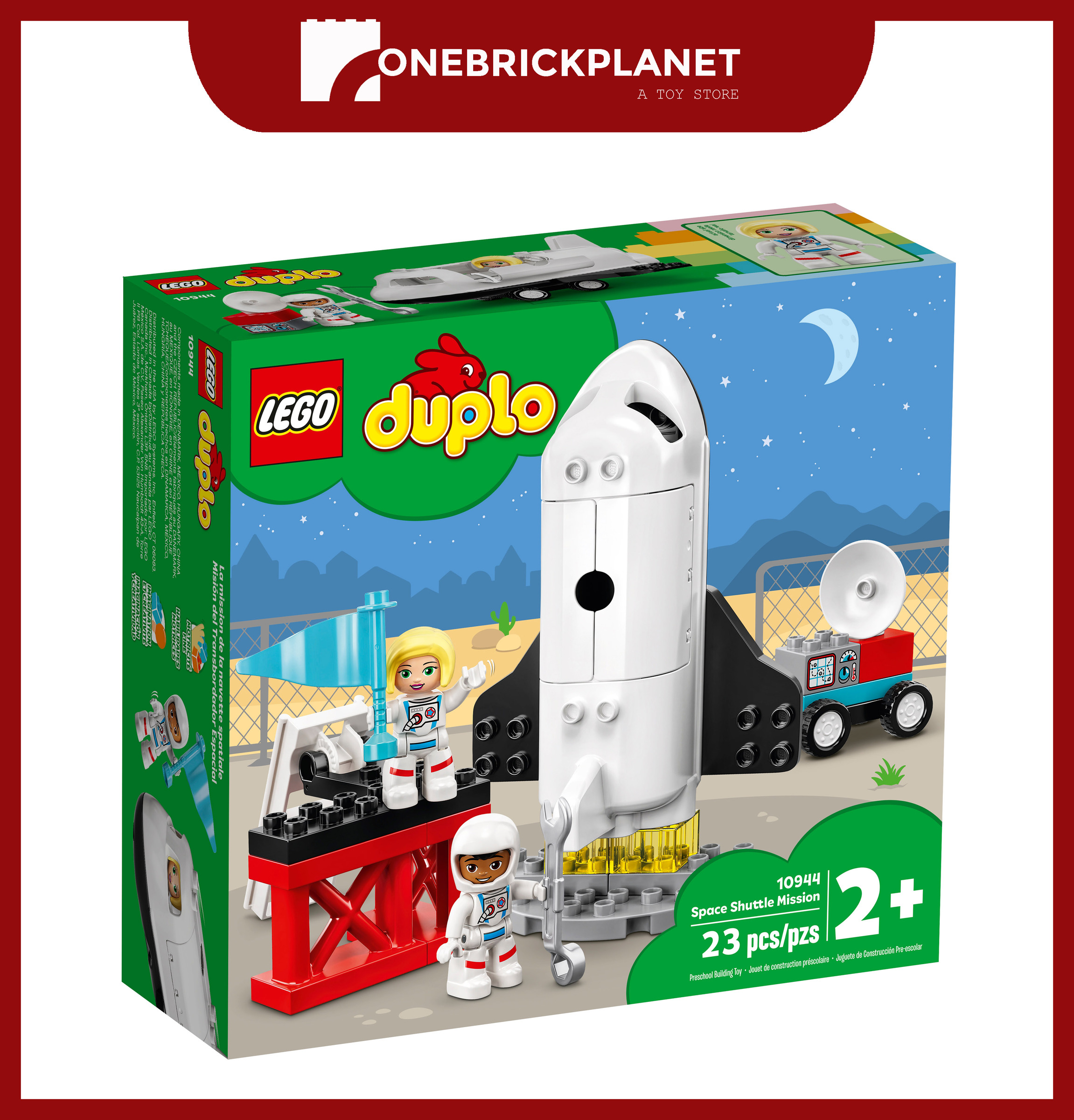 Lego 10944 Duplo - Space Shuttle Mission – One Brick Planet
