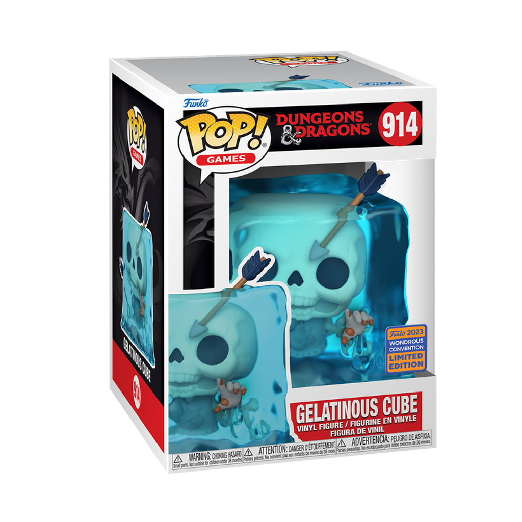 Funko Pop! Games: Dungeons & Dragons - Gelatinous Cube (914) – One Brick  Planet