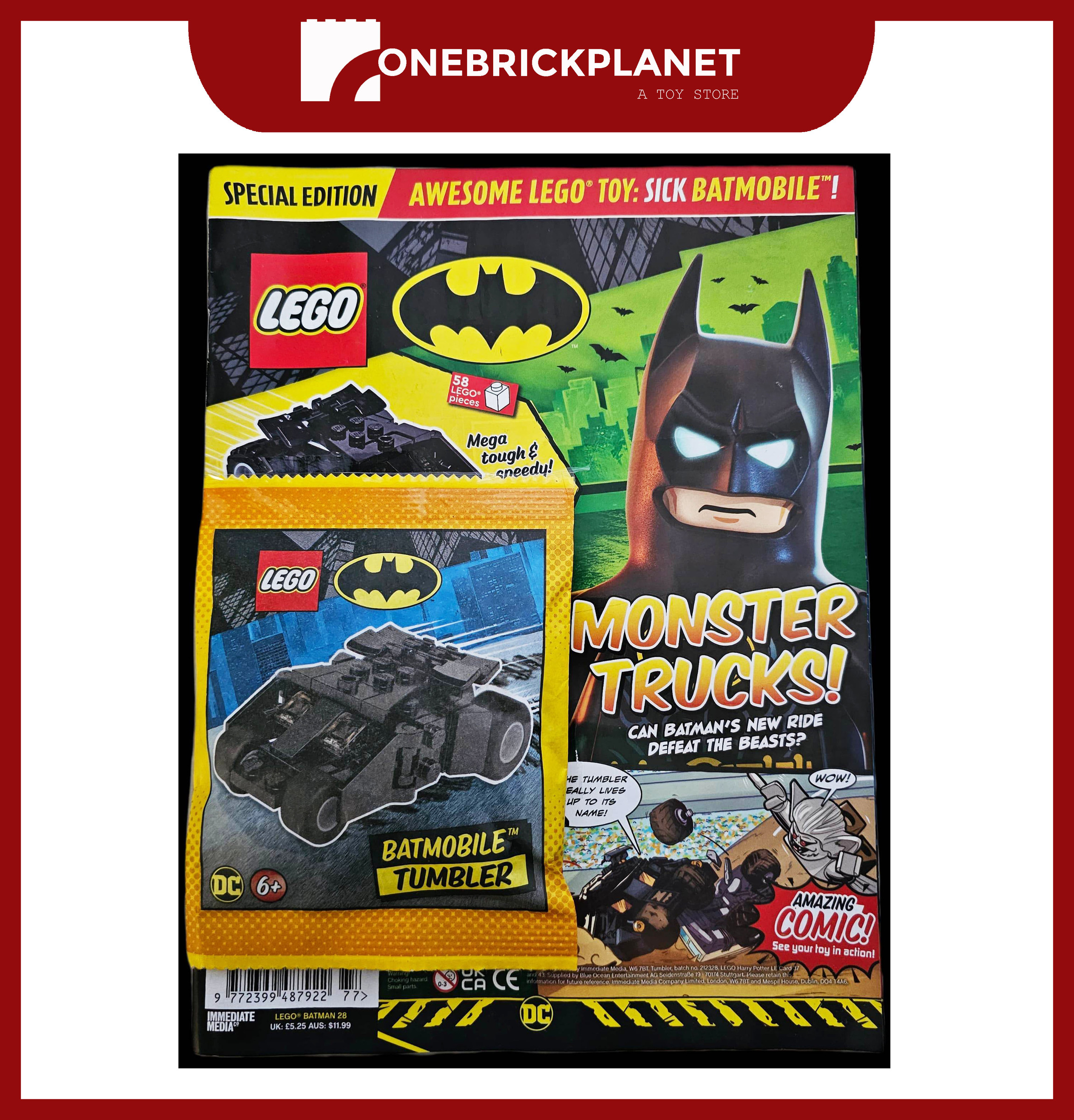 Batmobile Tumbler Lego Magazine Lego Mini Batmobile Instructions