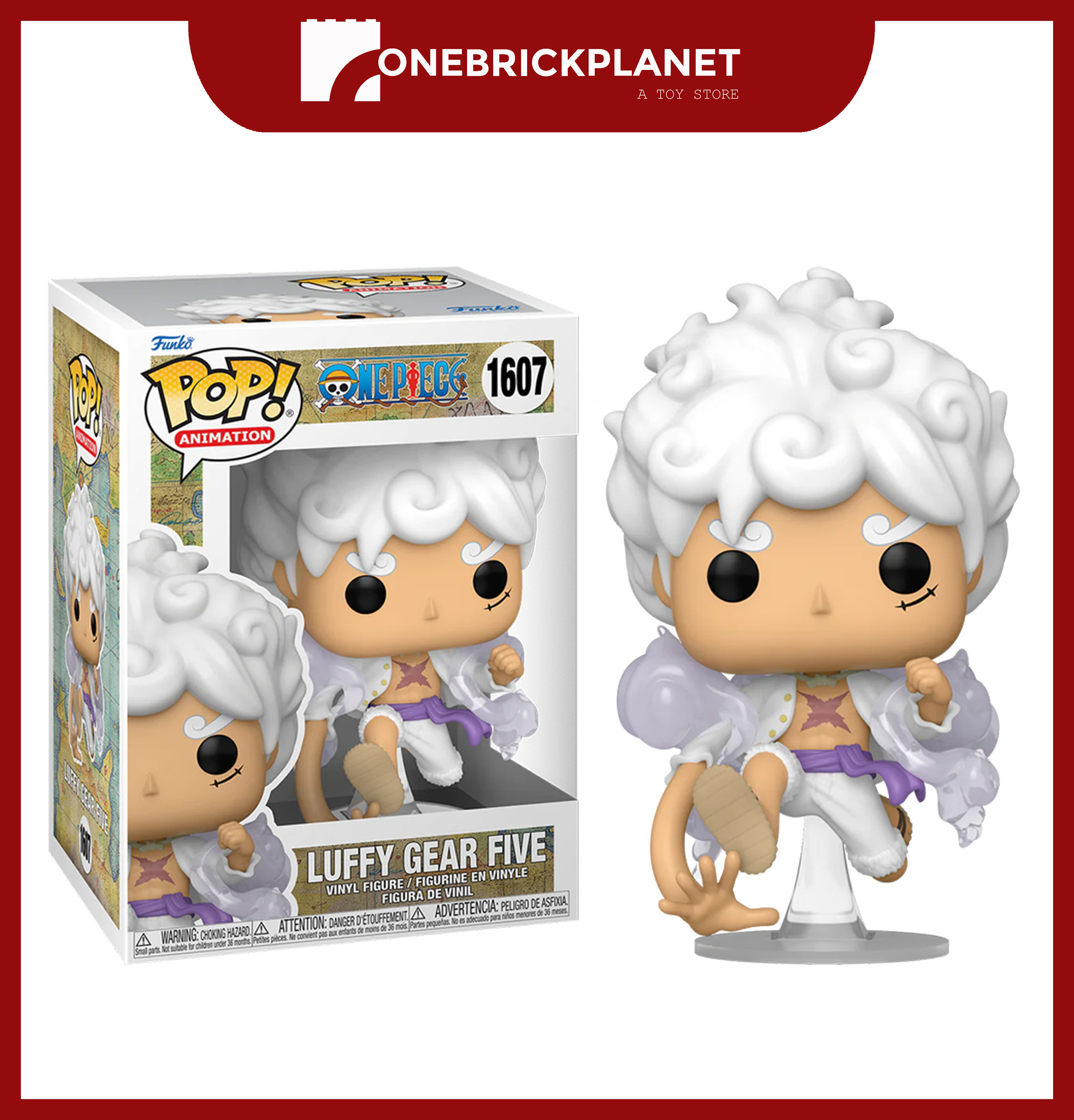 ワンピース　ルフィ ニカ　ギア５　FUNKO ファンコ ポップ 82122_OP_GEAR5Luffy_POP_GLAM-