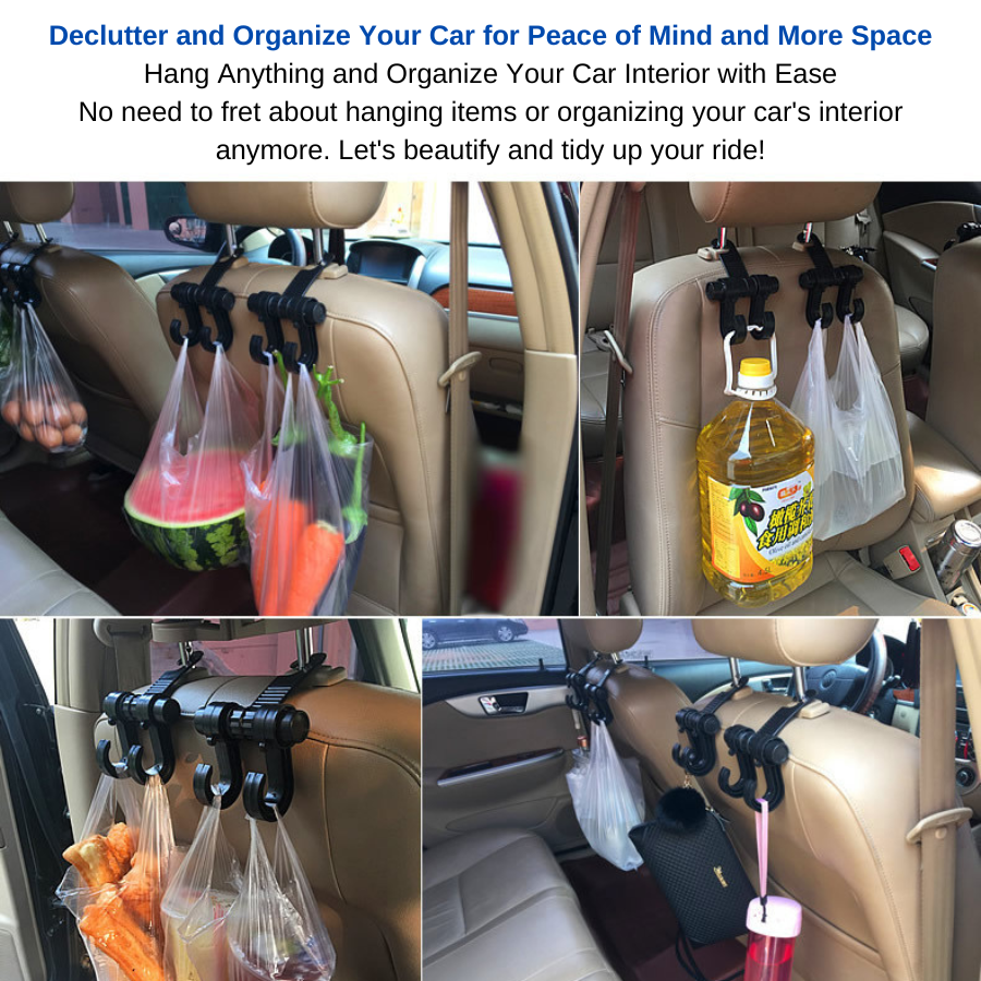 Ease your mind, save space and tidy car