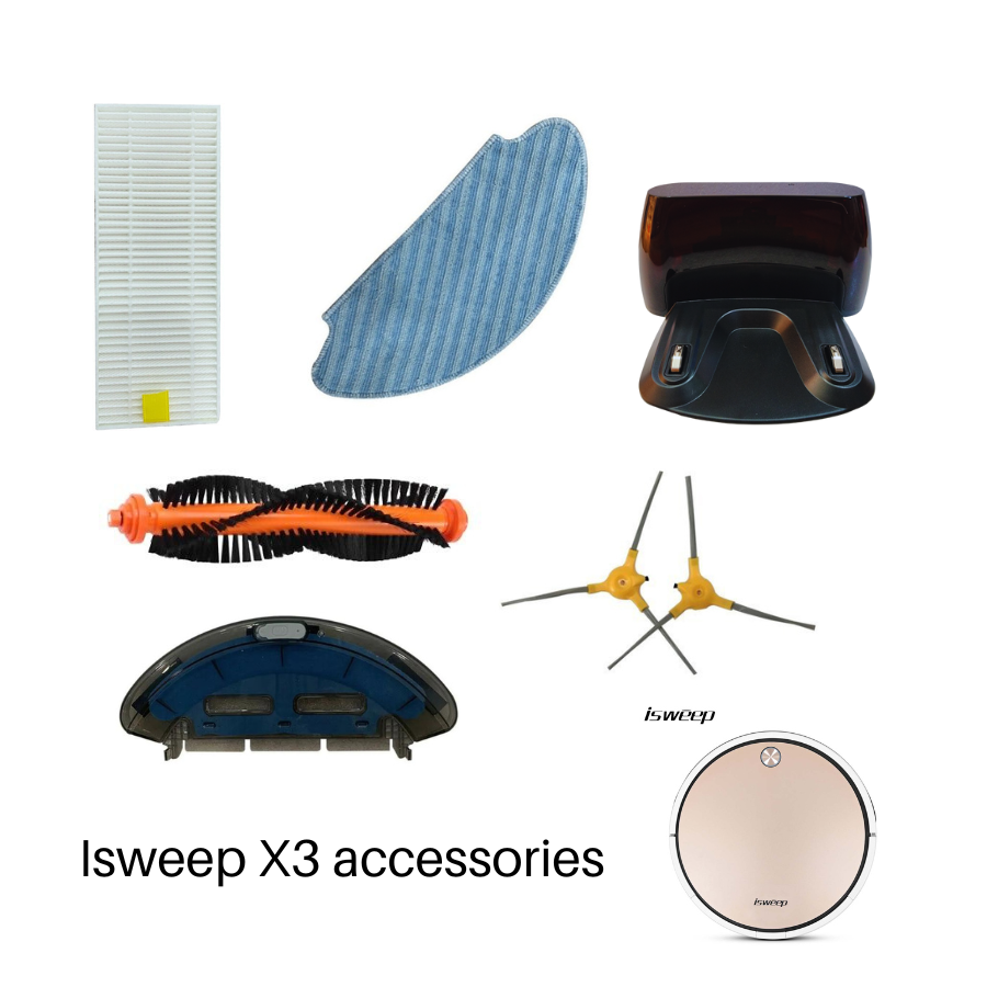 Isweep X3 accessories