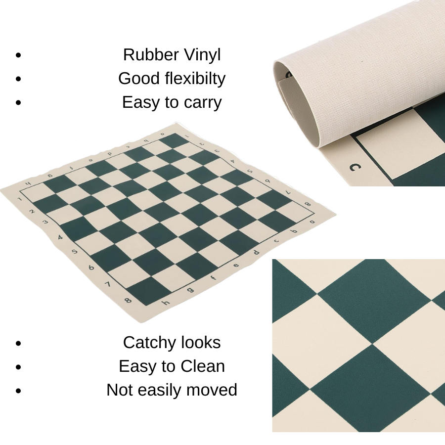 Rubber Vinyl Good flexibilty Easy to carry