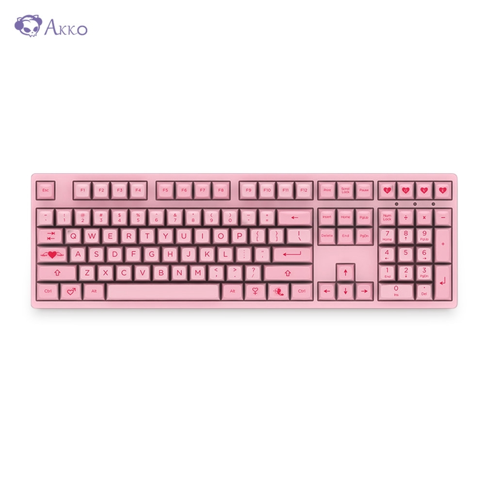 Akko 3108 v2 Wired Mechanical Keyboard 108 Keys with 9 Additional Keycaps  for Home / Office / Game Ready Stock – Comfortiehome