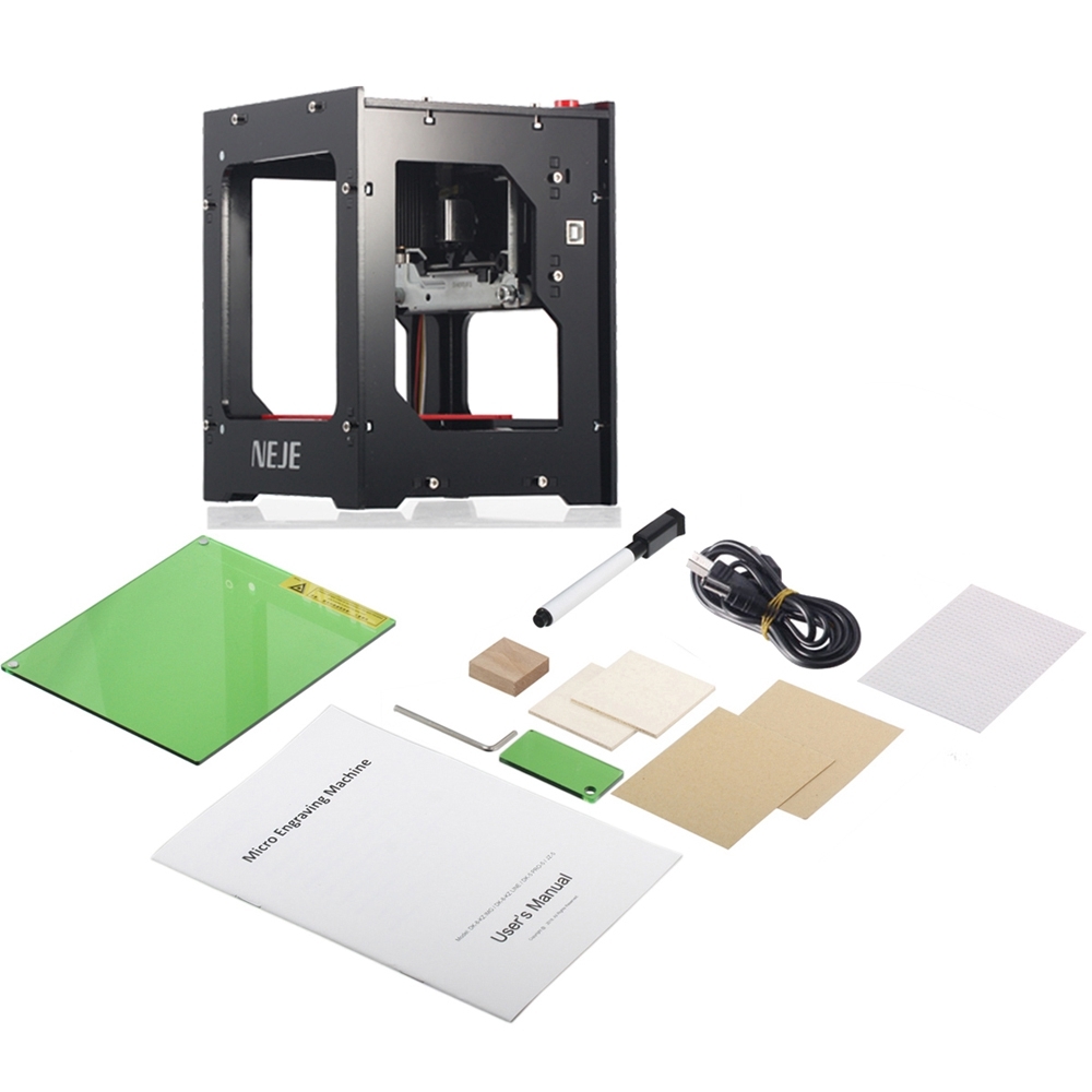 NEJE DK 8 KZ 1000mW High Power Laser Engraver Printer Machine Ready