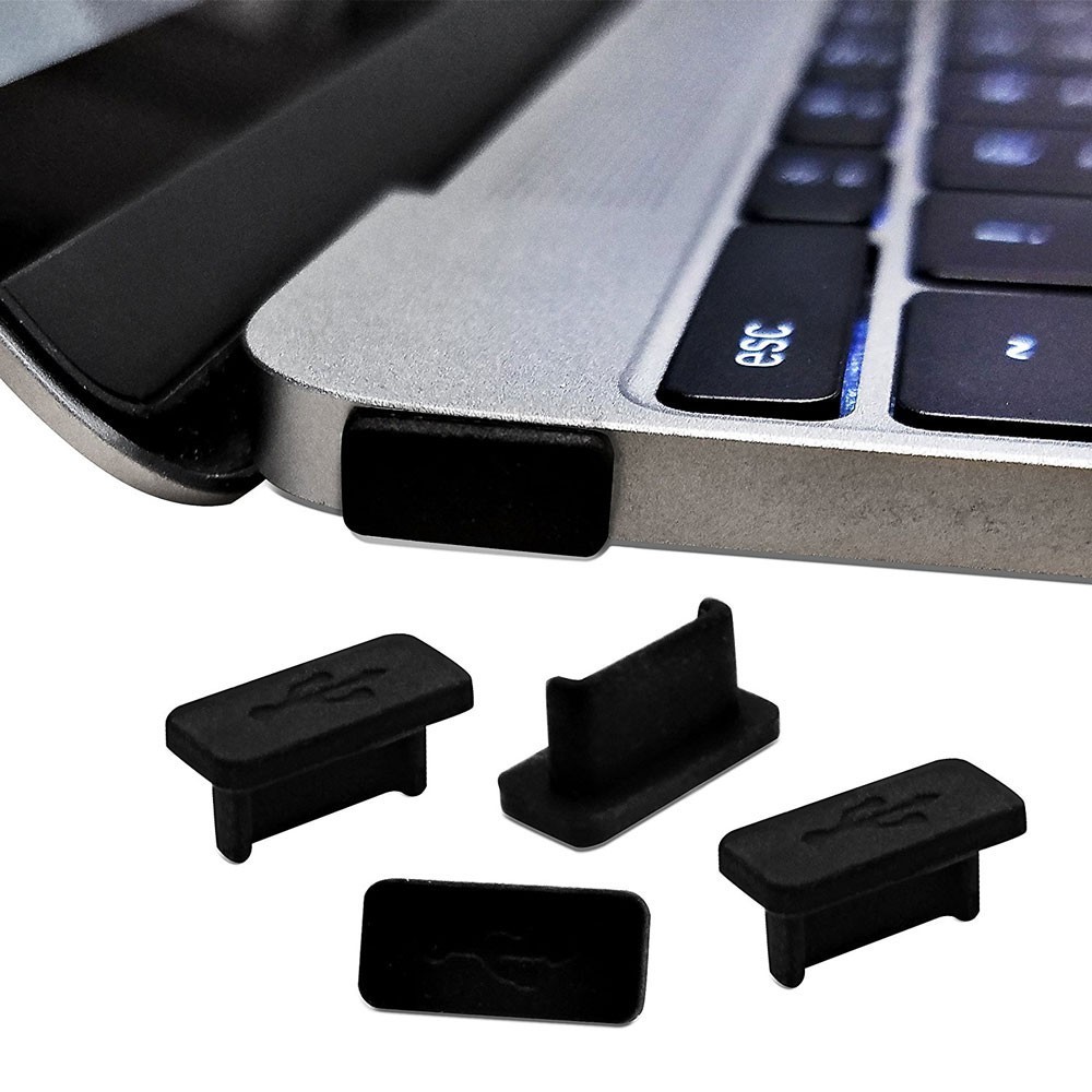 10Pcs Rubber Usb Type-C Dust Plug Charger Port Anti-Dust Cover Ready Stock