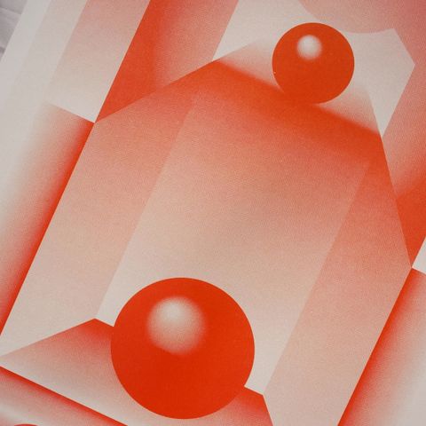 Secret Riso Club - Into the Space (Red) – Risograph Museum