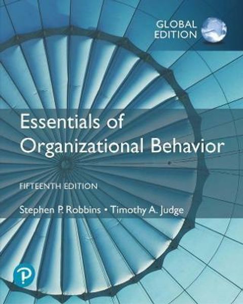 9781292406664 Essential of Organizational Behavior Robbins15th GE.jpg