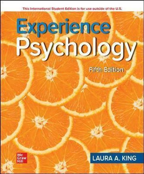 9781266138195 Experience Psychology King 5th ISE.jpg