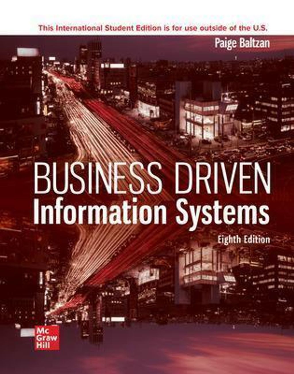 9781265070403 Business Driven Information System Balzan 8th ISE