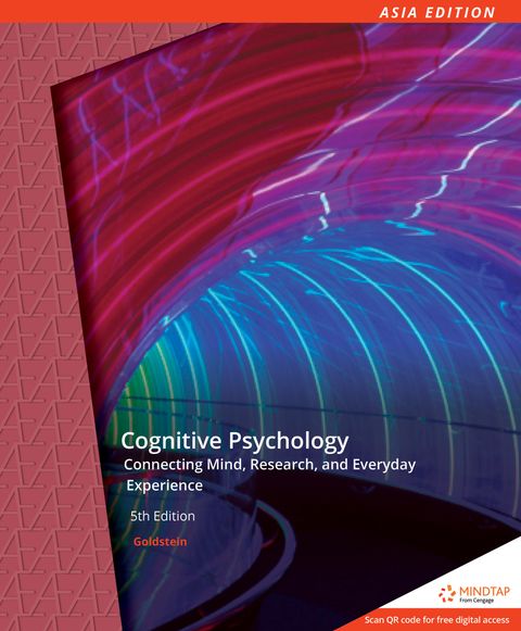 9789814834742 Cognitive Psychology Goldstein 5th AE