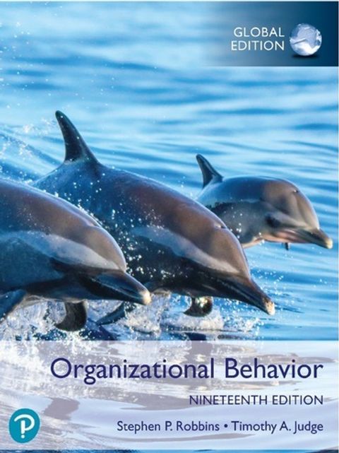 9781292450025 Organizational Behavior Robbins 19th GE