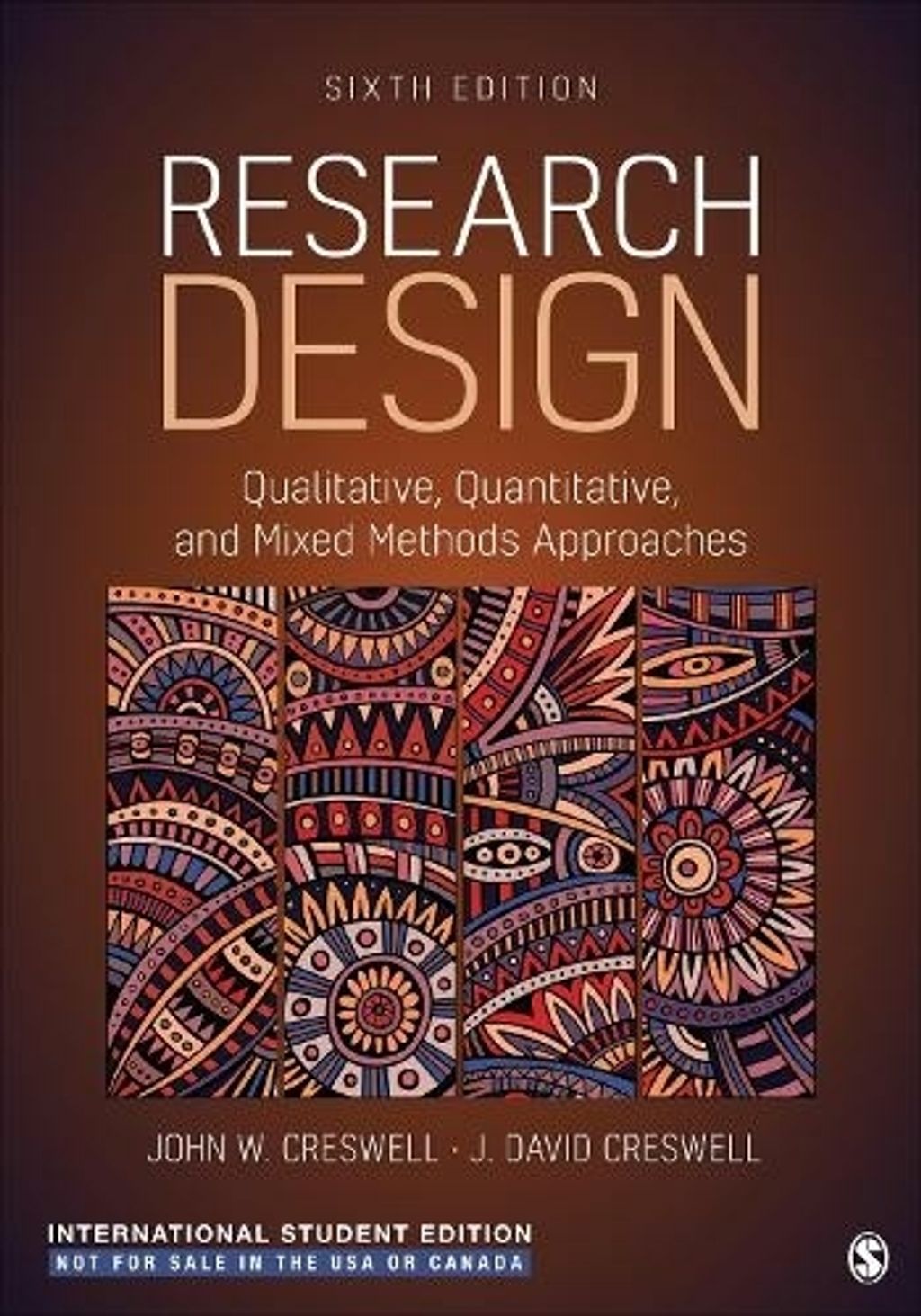 9781071870631 Research Design Creswell 6th ISE A