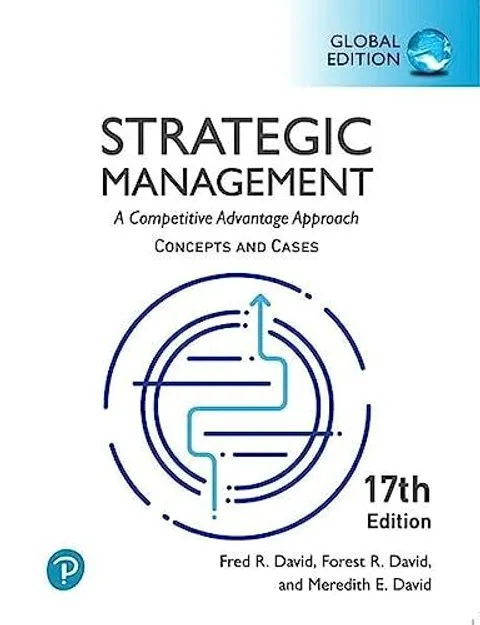 Strategic Management Concept n Cases David 17GE 9781292441405