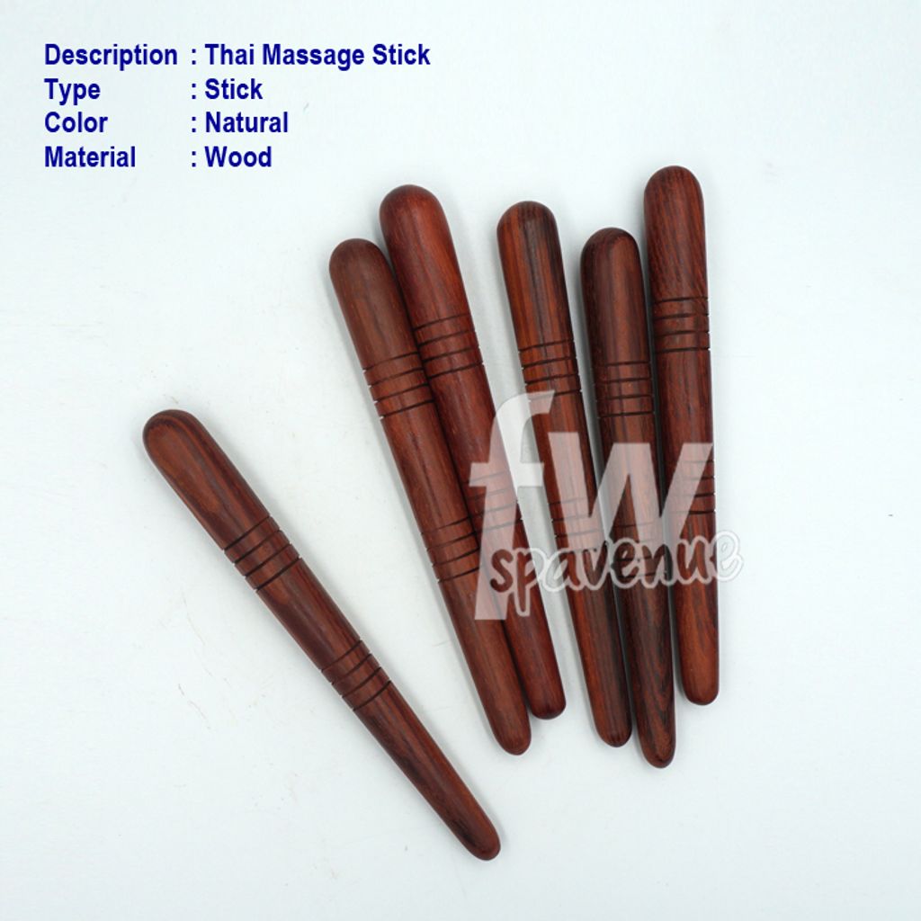 Thai Wooden Massage Stick FW SPAVENUE INC.