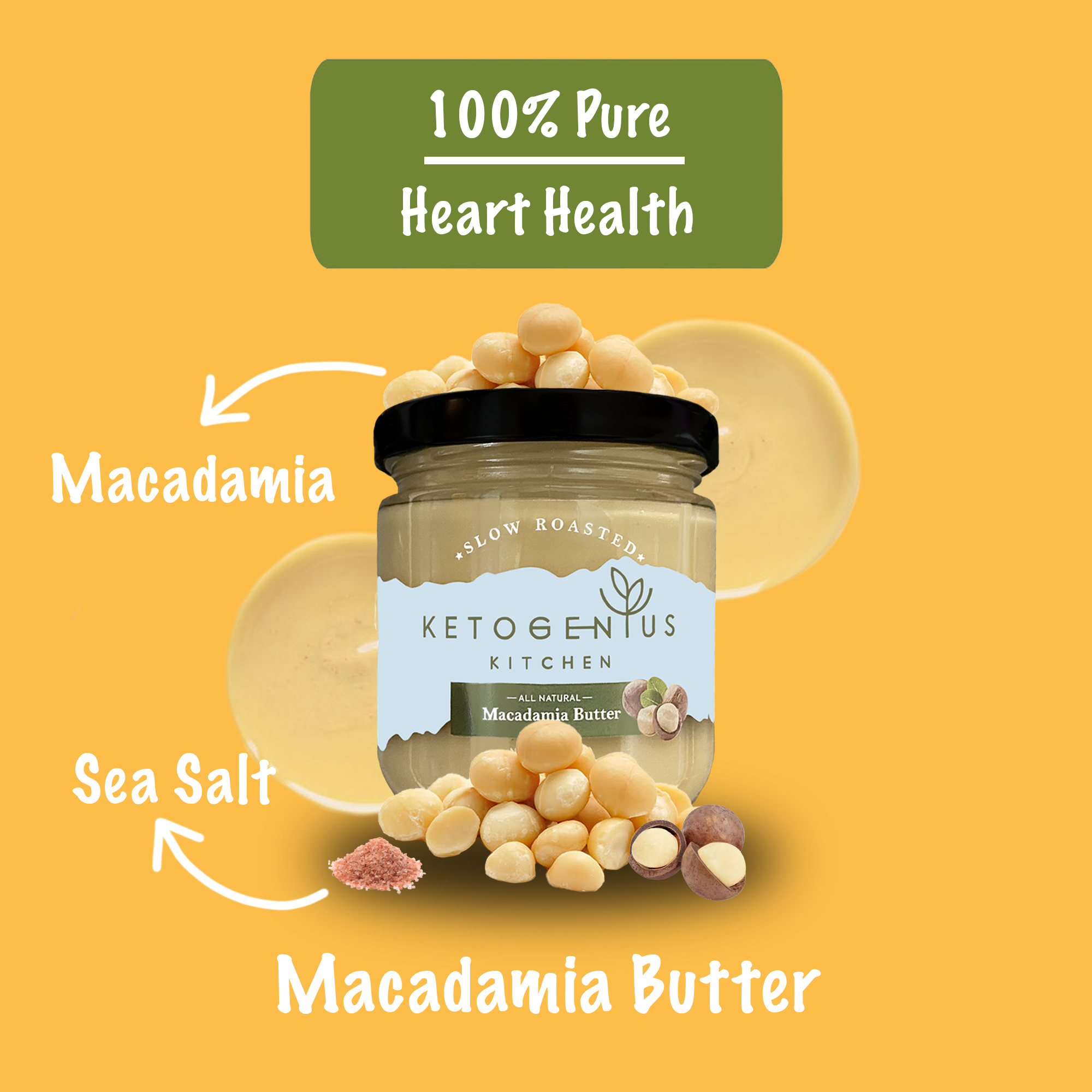 Macadamia nut butter