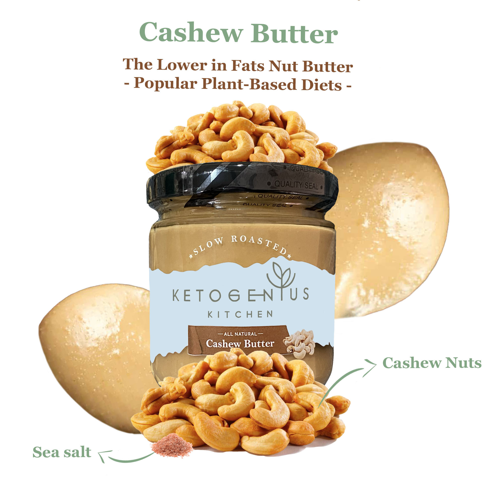 Cashew butter profile