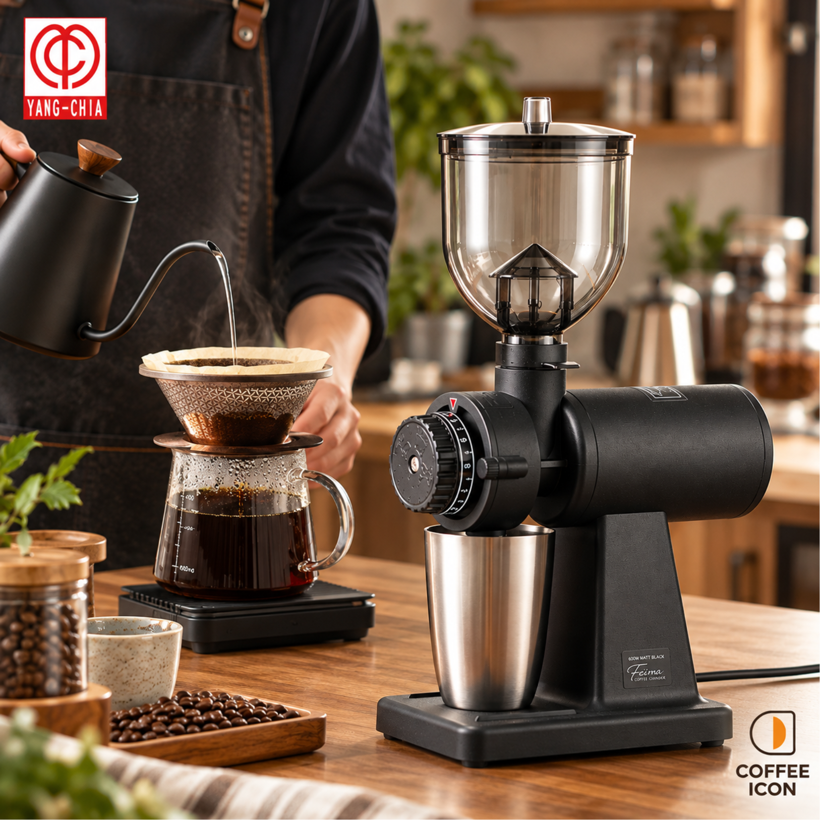Eletcric Grinder Bean Gate (9)