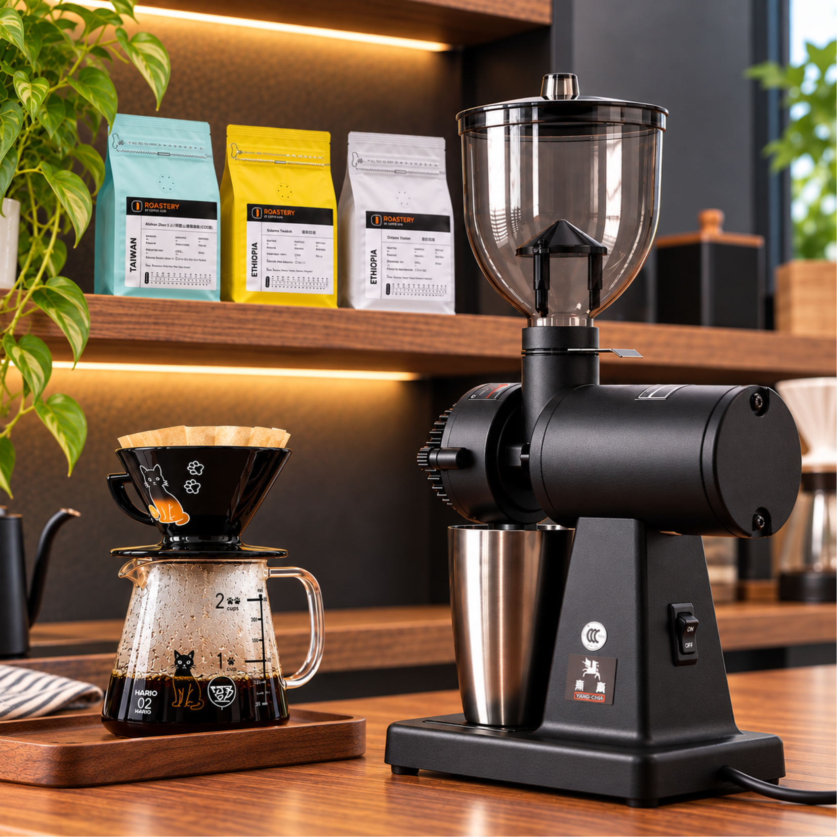 Eletcric Grinder Bean Gate (13)