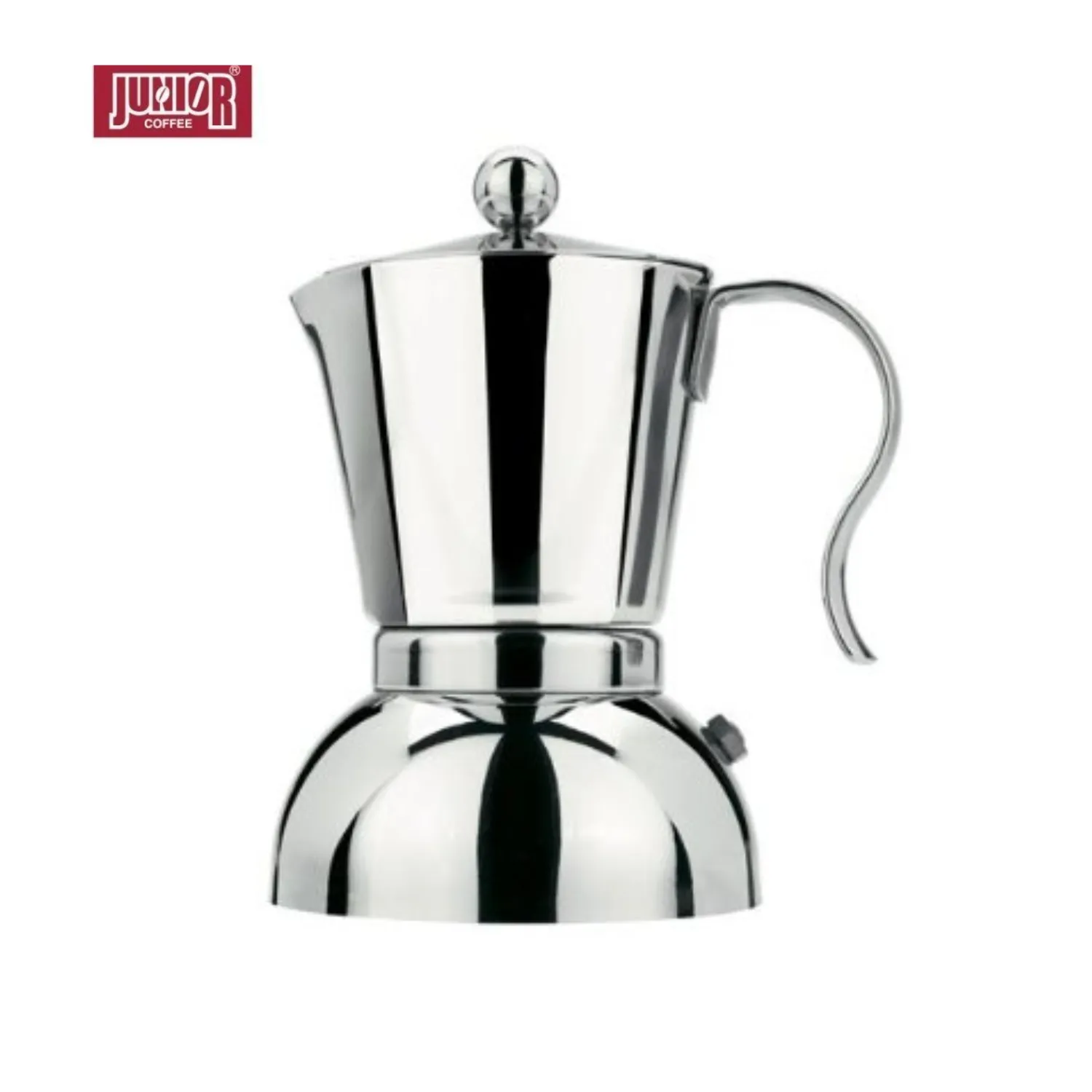 junior stella moka pot - flat 